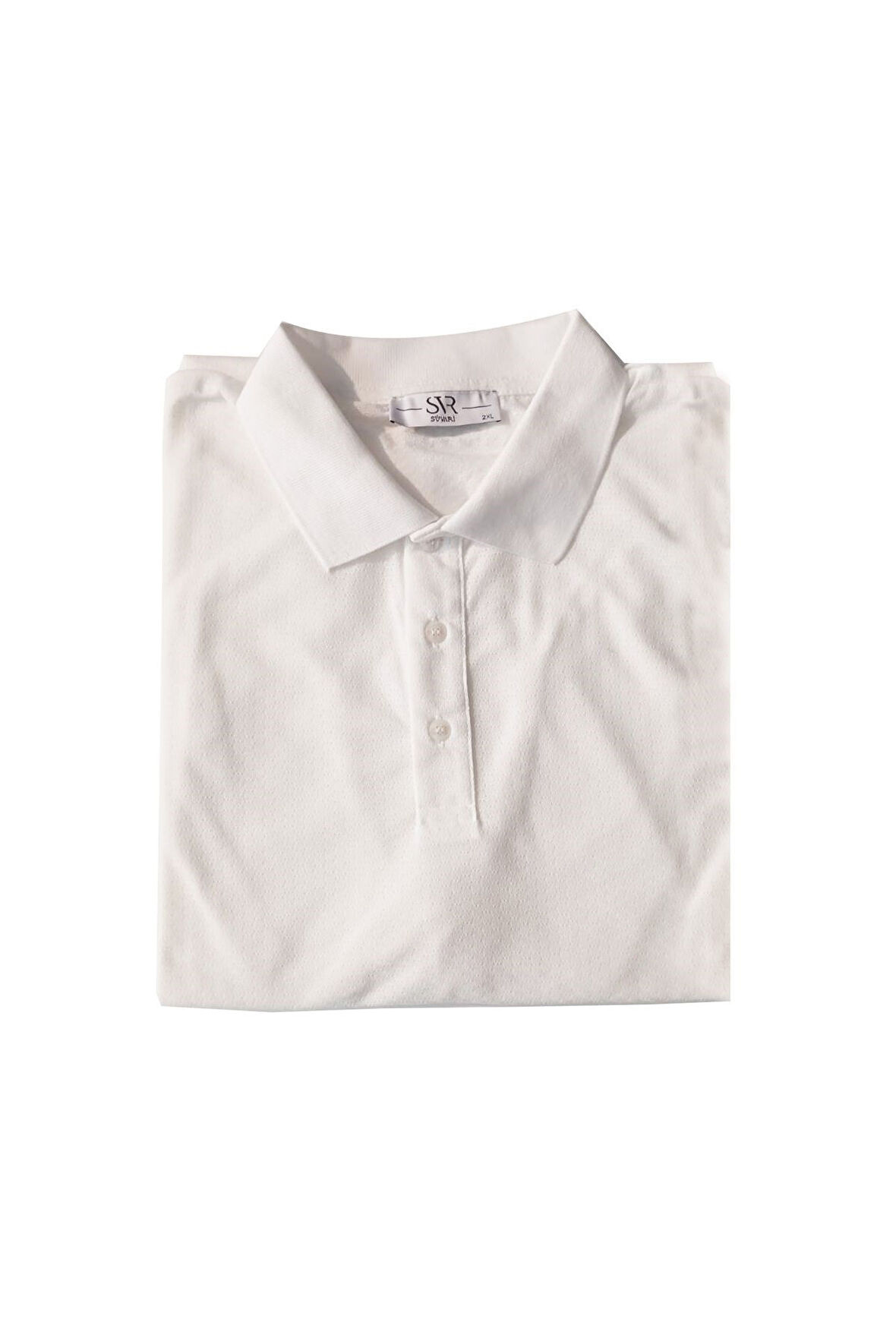 Süvari Premium Vip Waffle Desenli Polo Yaka Tshirt