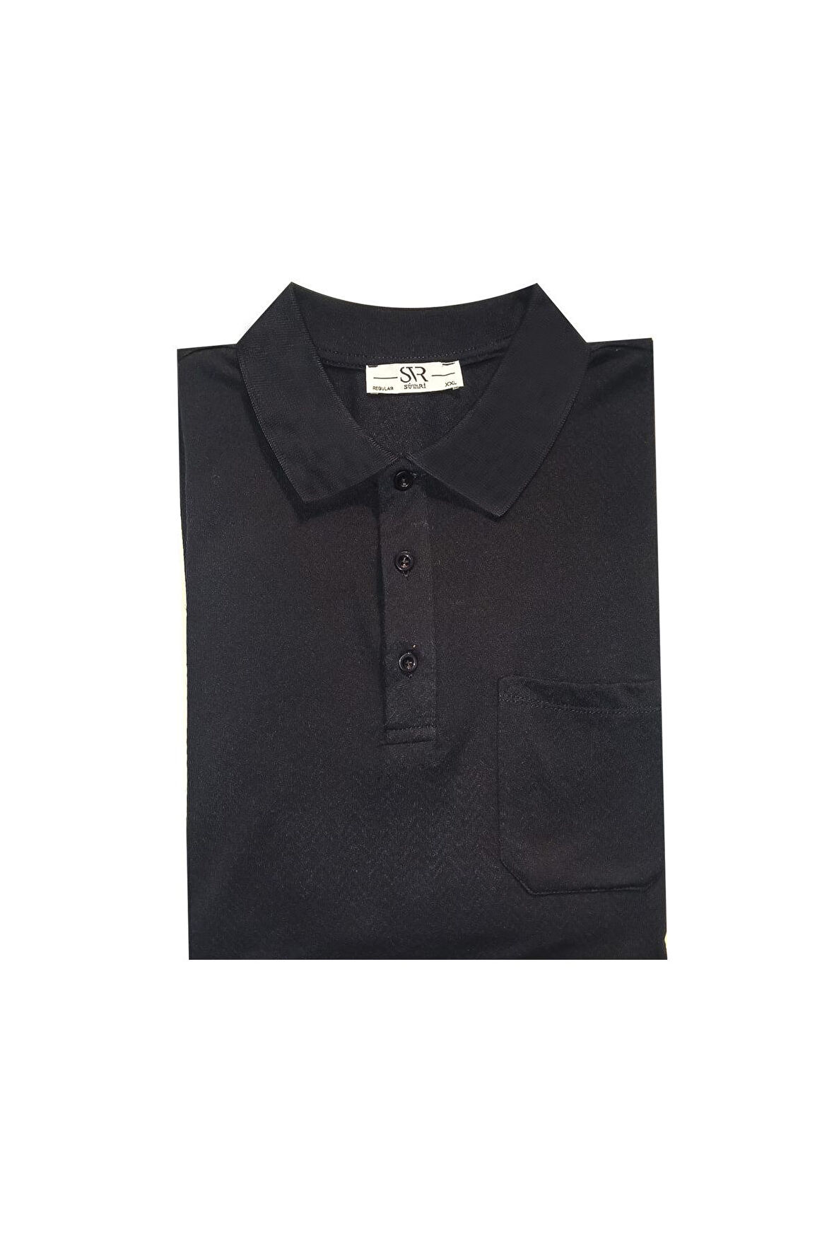 Süvari Premium Vip Waffle Desenli Polo Yaka Tshirt