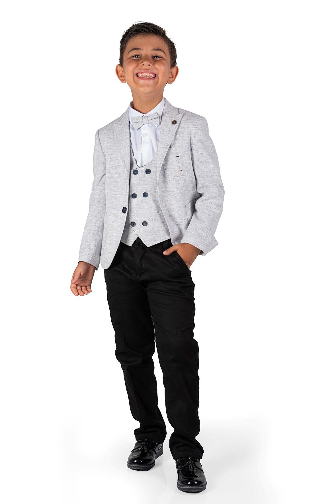 Aysuda Ceketli Yelekli Takım Elbise