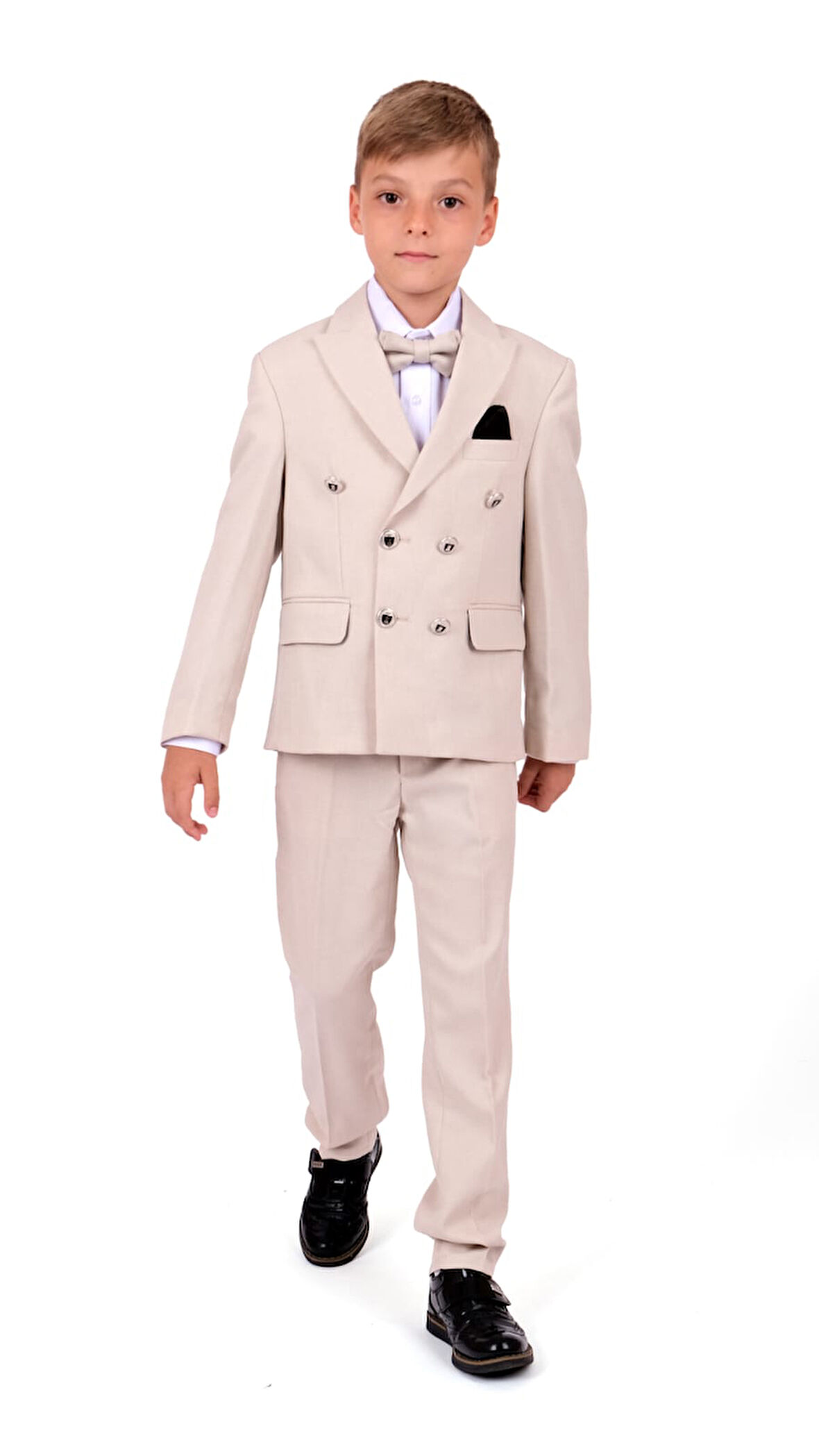 Kruvaze İtalyan Kesim Montero Erkek Çocuk Takım Elbise MNK5689