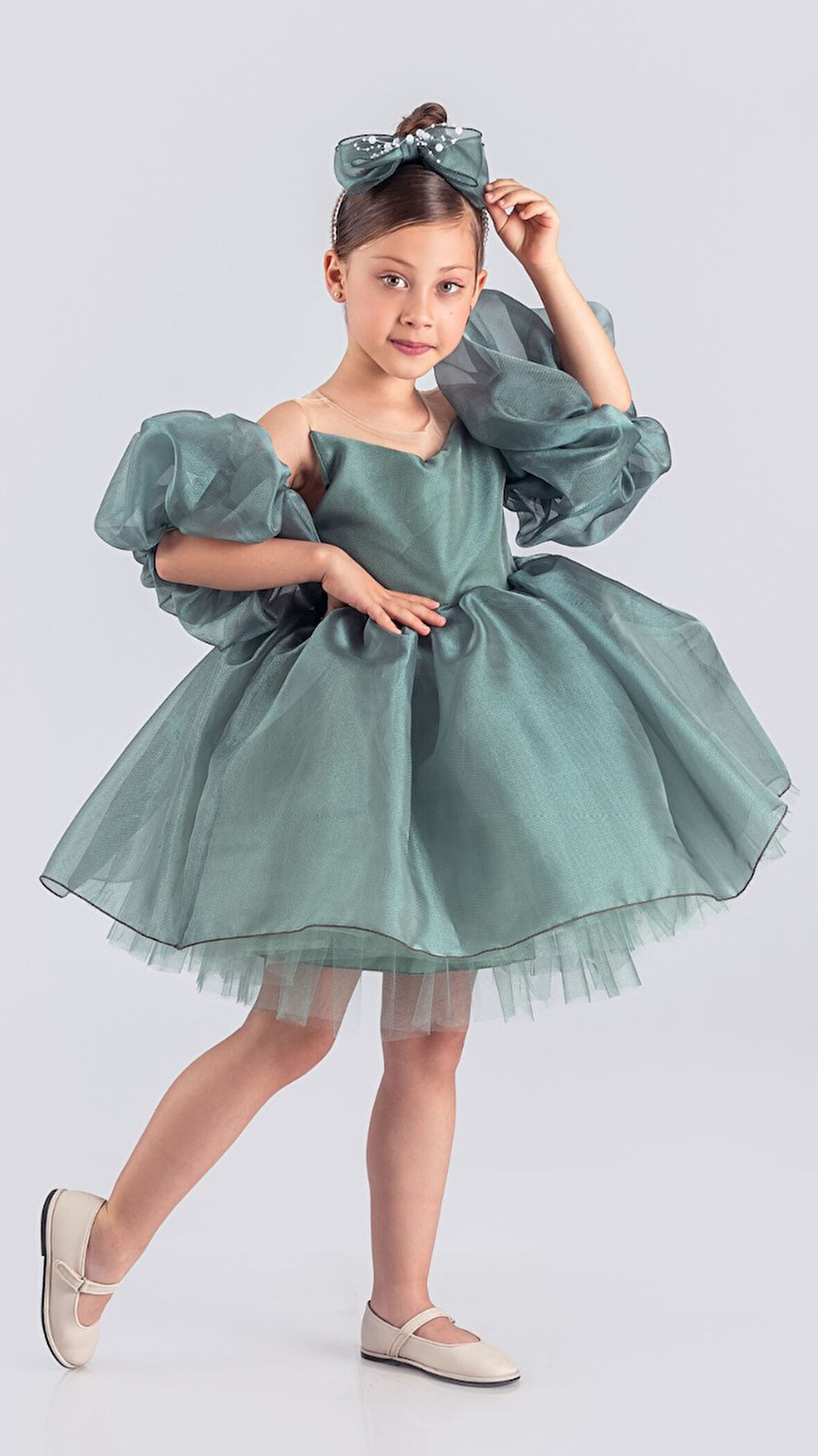 Miss California Kız Çocuk Abiye MNK0594