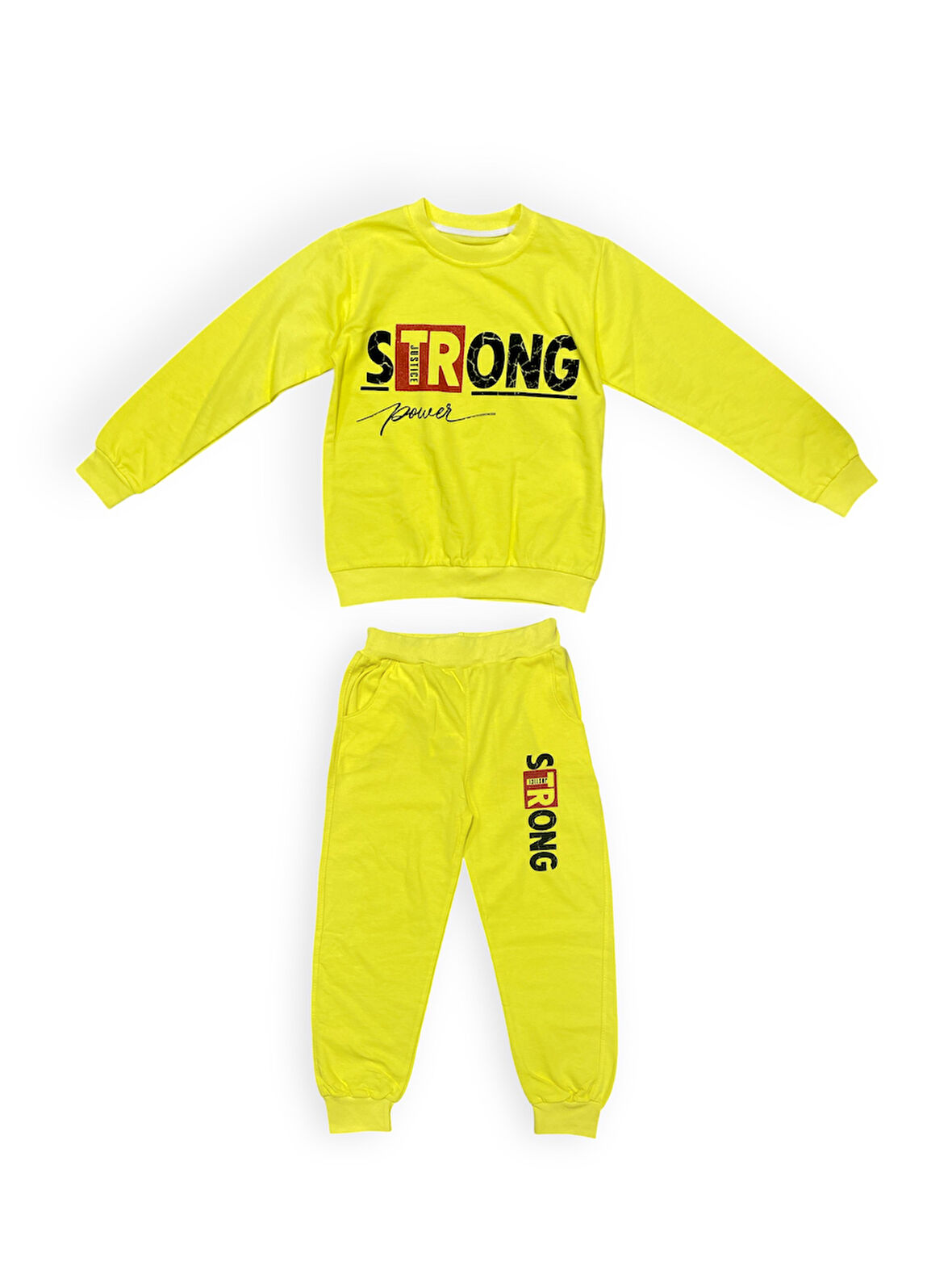 Strong Motif Kız Çocuk Eşofman MNK0625