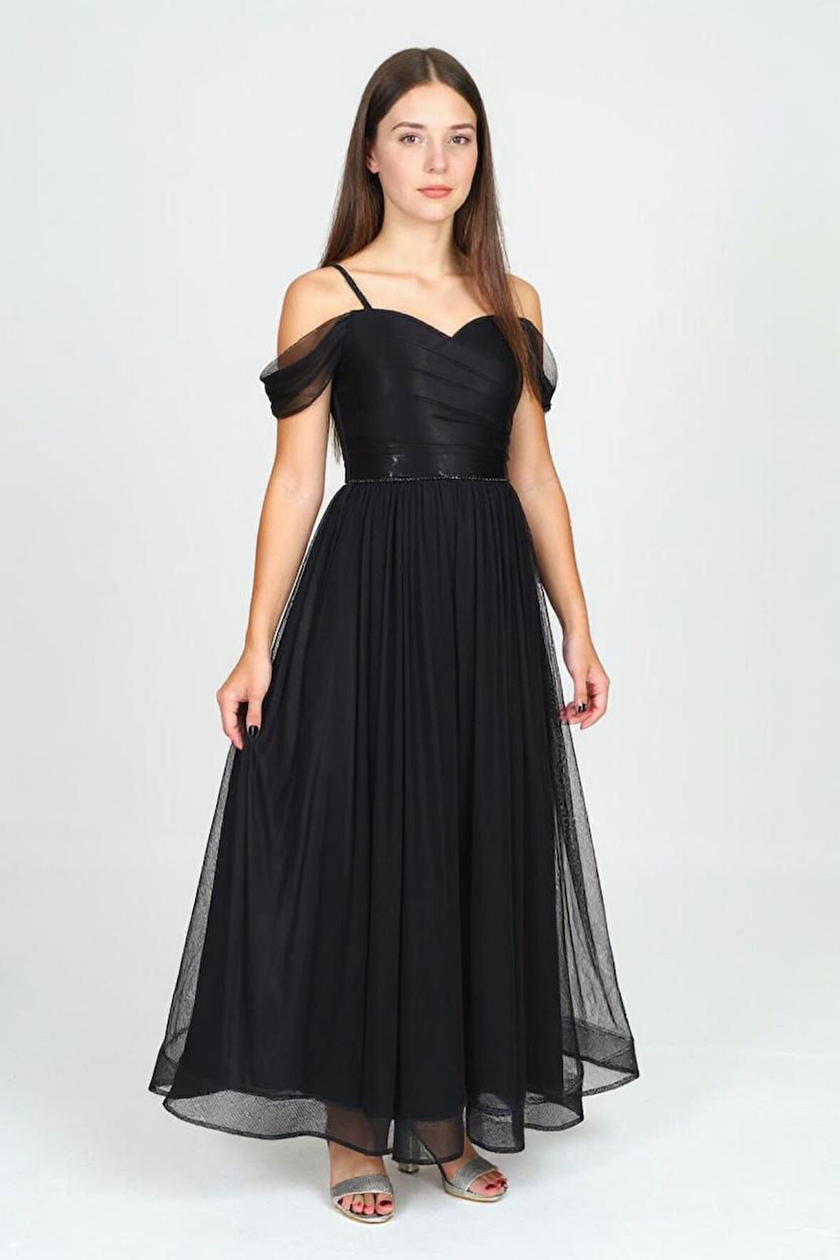 Dilina Kız Çocuk Şifon Abiye M00747