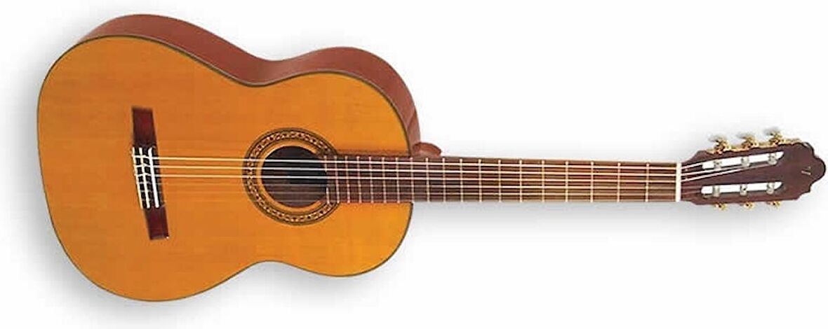 Valencıa Cg190 Klasik Gitar, Parlak Natürel, Scale 4/4, Ladin Kap