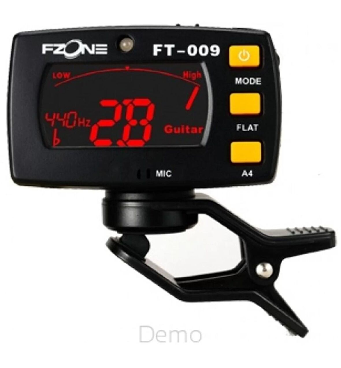 Fzone Gitar Clip Tuner Ft009