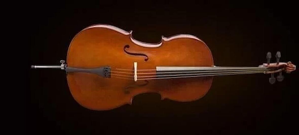 Valencıa Ce160g44 Cello +kılıf+yay, German Sys, Scale 4/4, Karartılm