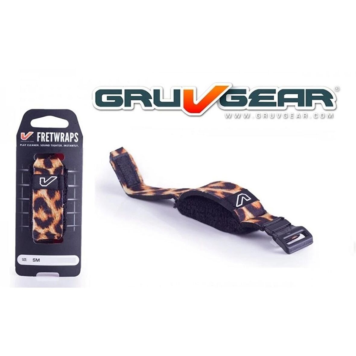 Gruv Gear Fretwrap - Leopar - Small