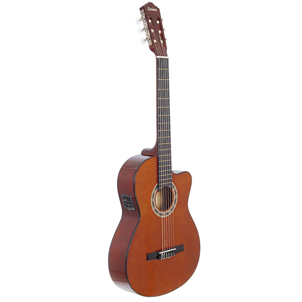 Carissa Cg-200 Sce Nat İnce Kasa Elektro Klasik Gitar