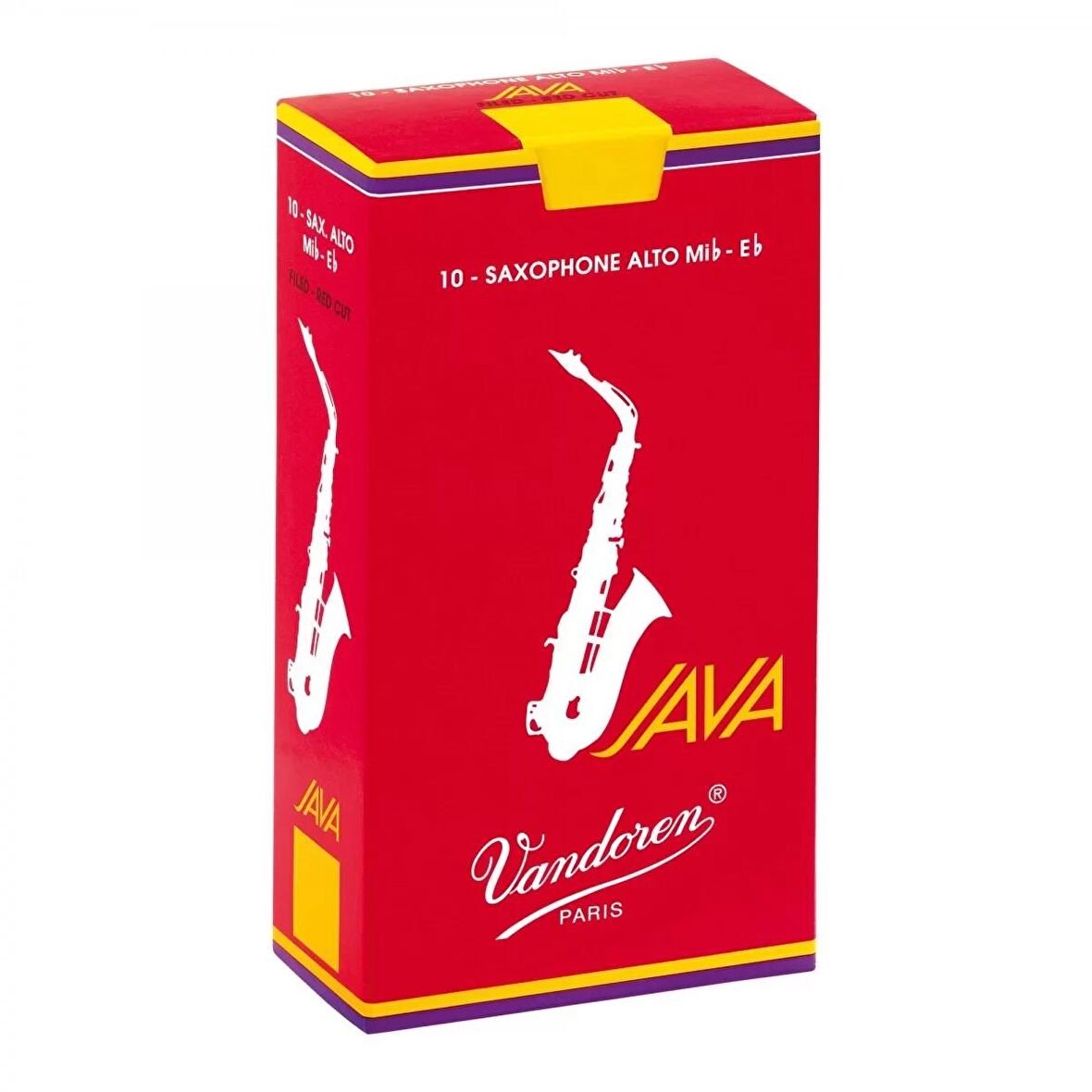 Vandoren Sr262r Java Red Cut Alto Saksafon Kamışı (10lu) No. 2