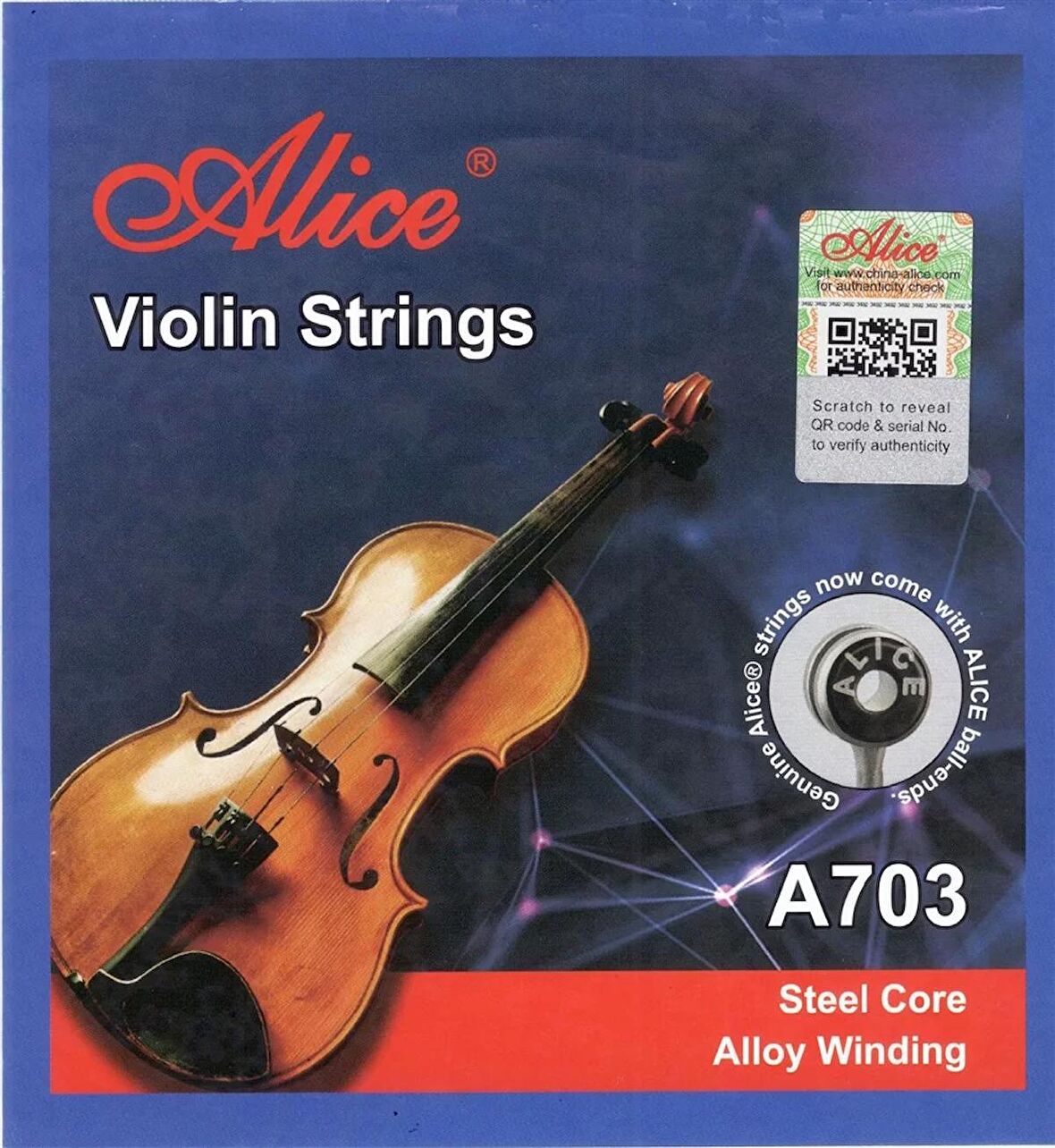 Keman Teli A703 Alice High-grade Violin Strings