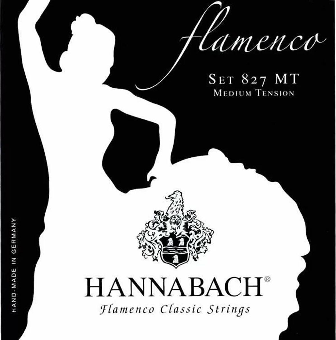 Hannabach 827 Mt Flamenko Gitar Teli (alt 3lü Set)