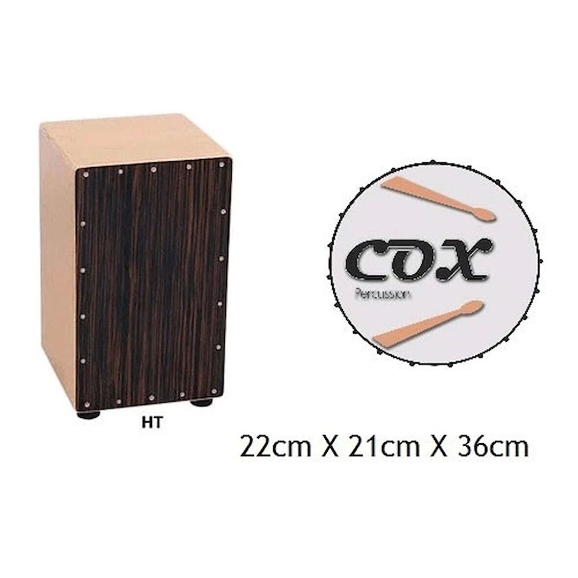 Cox Caj123-ht Mini Cajon