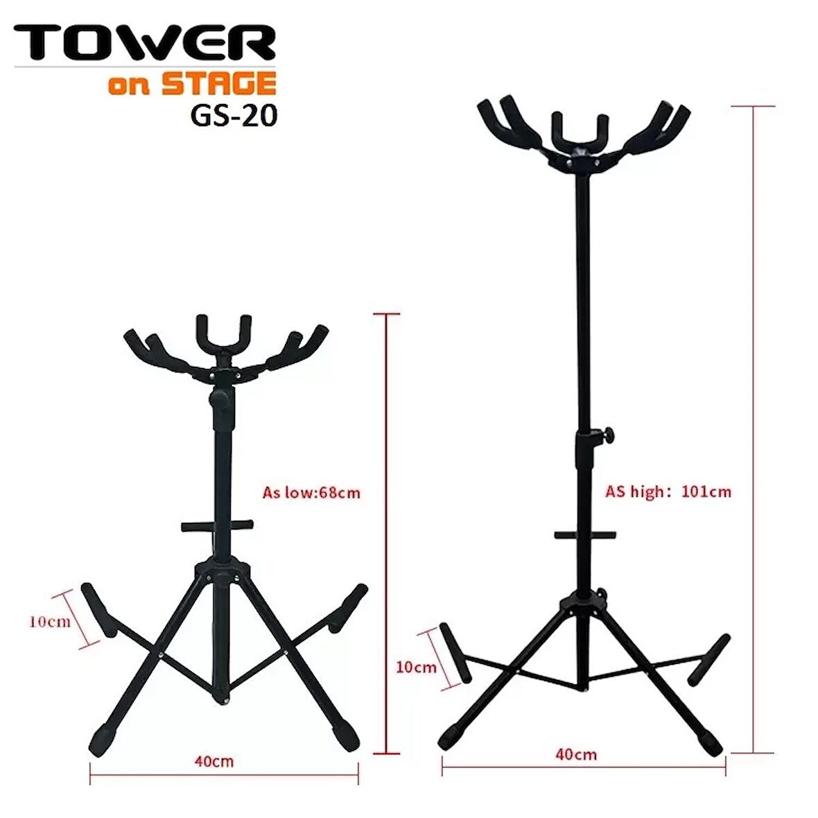 Tower Gs-33  3 Lü Gitar  Standı