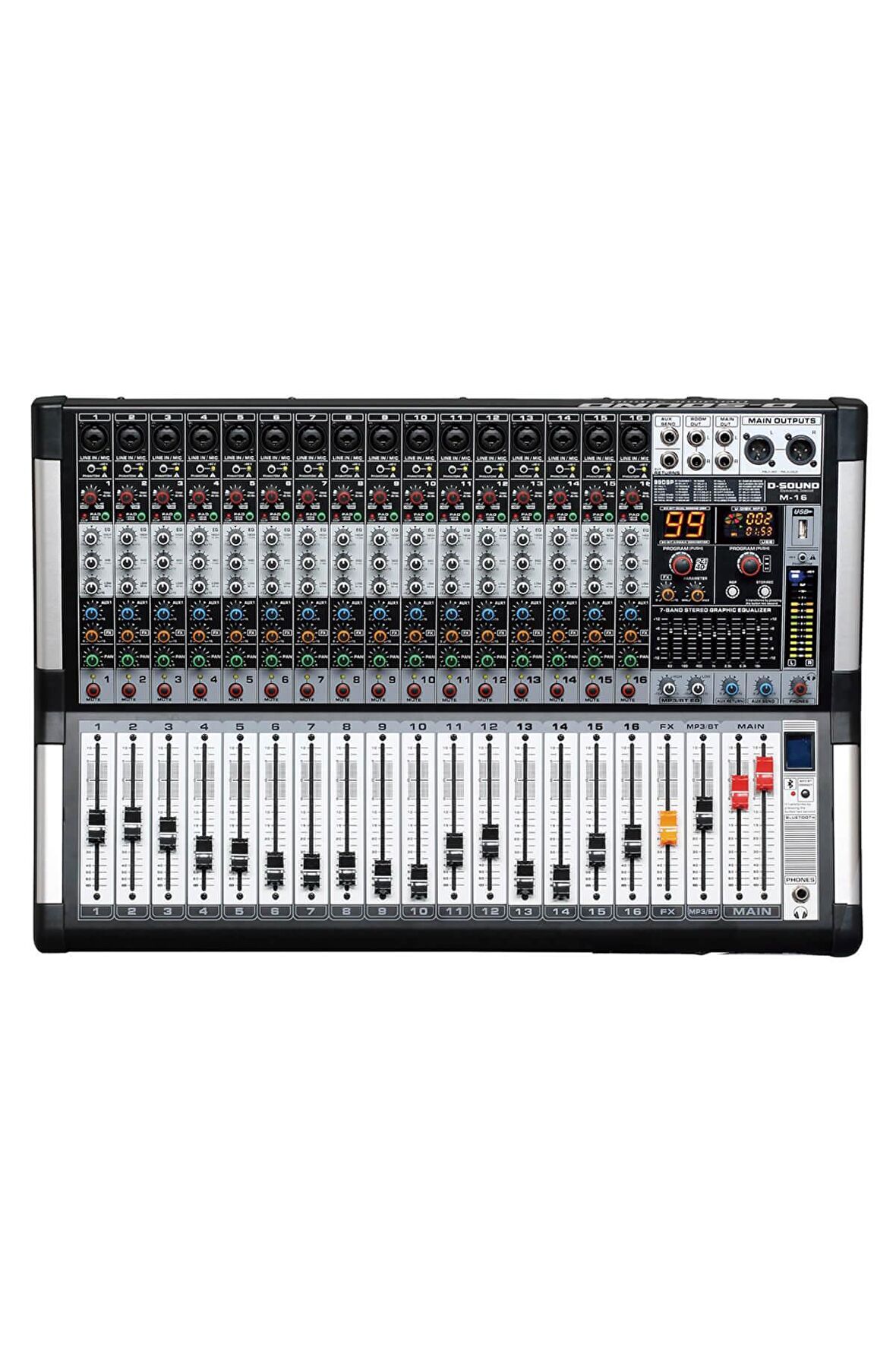 D-sound M-1600 16 Kanal Deck  Mixer