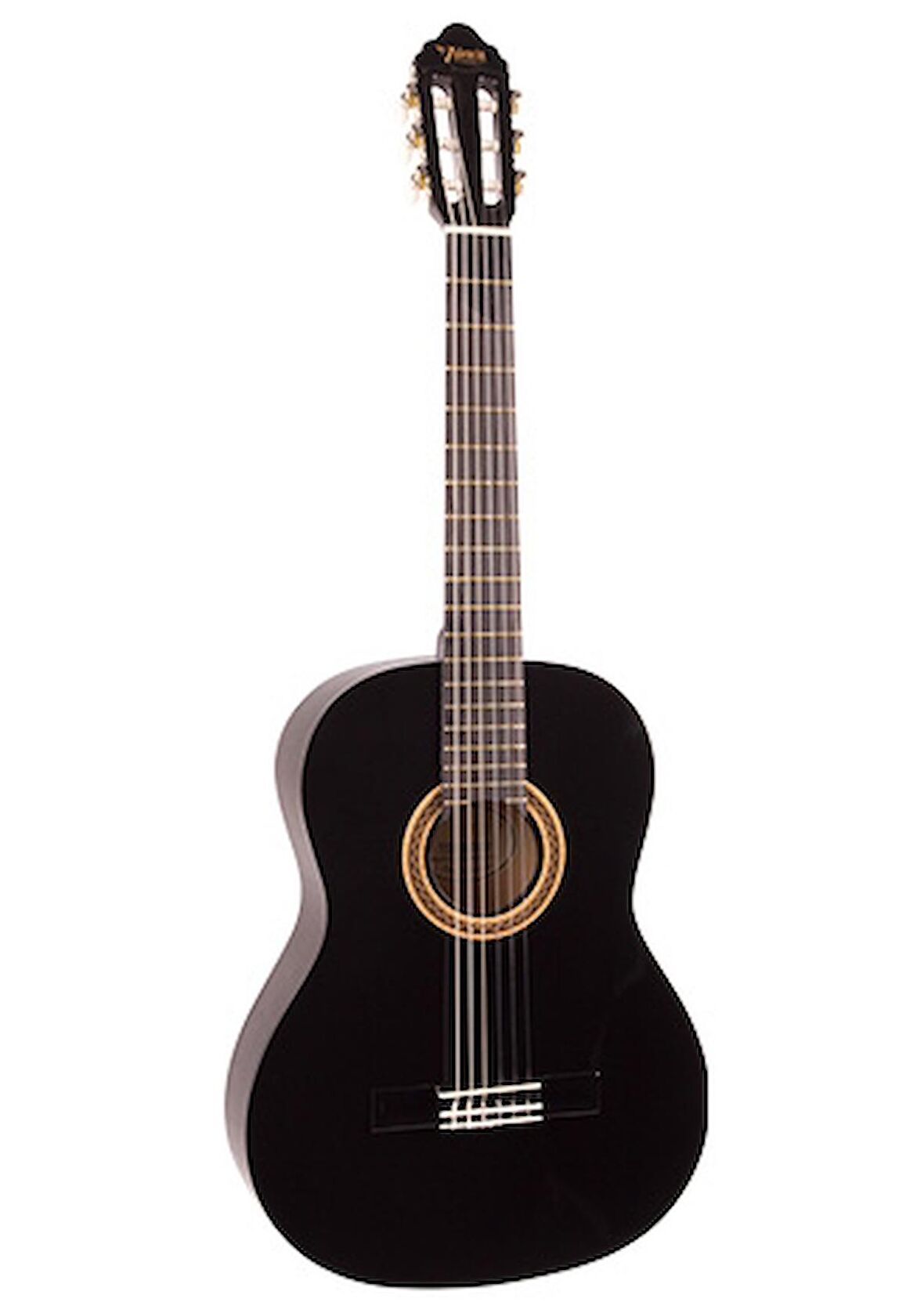 Valencıa Vc104tbk Klasik Gitar 4/4 Siyah Sap Çelikli