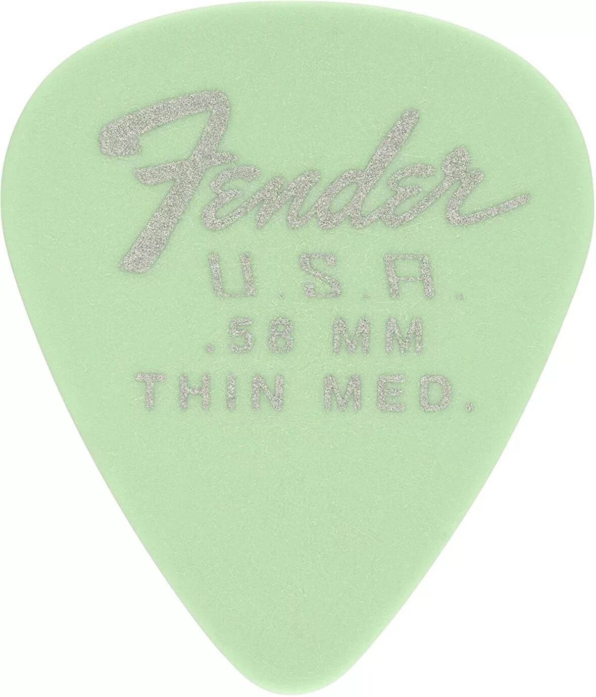 Fender Dura-tone 351 Shape .58 Surf Green 12-adet Pena