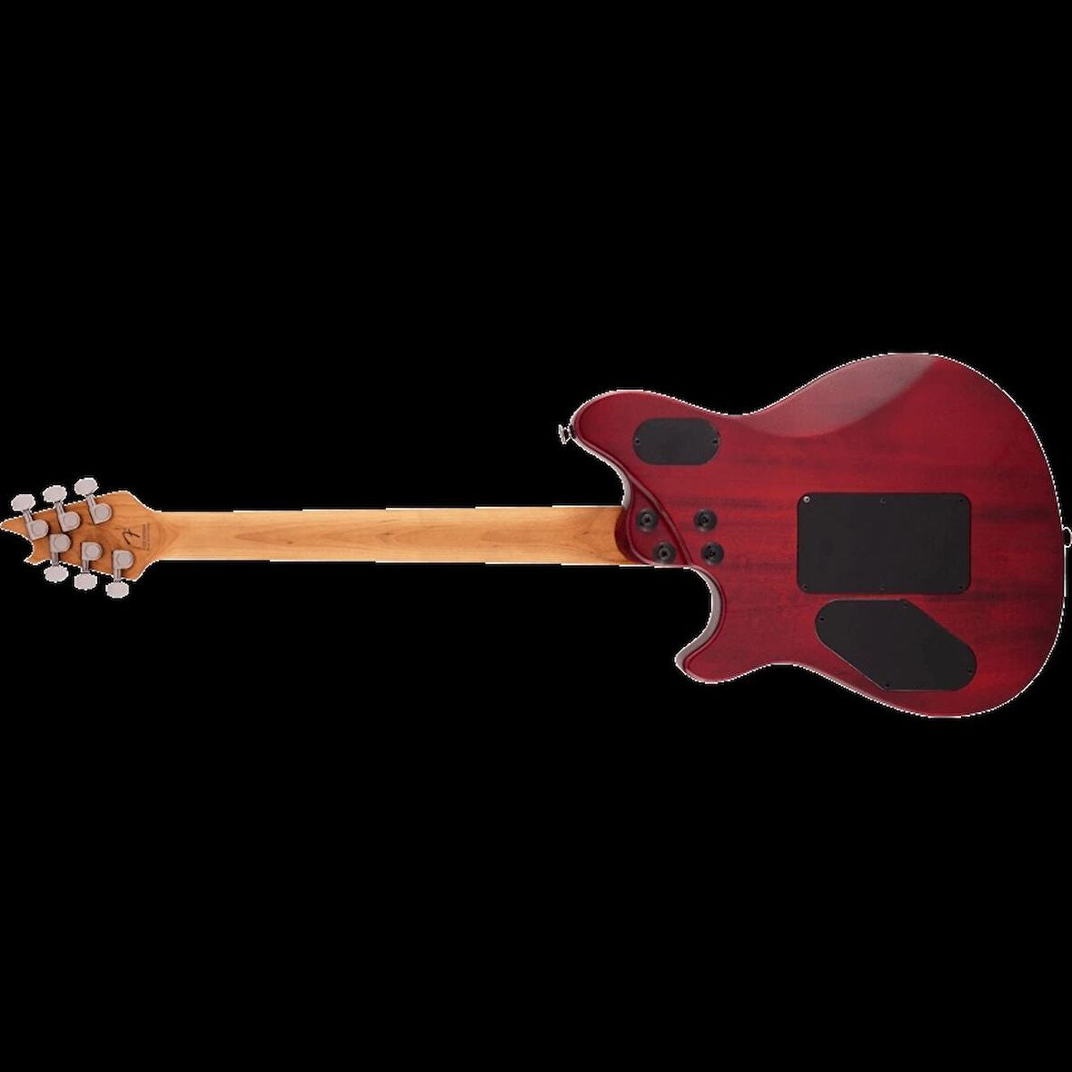 Evh Wolfgang Wg Standard Exotic Spalted Maple Baked Akçaağaç Klavye Natural Elektro Gitar