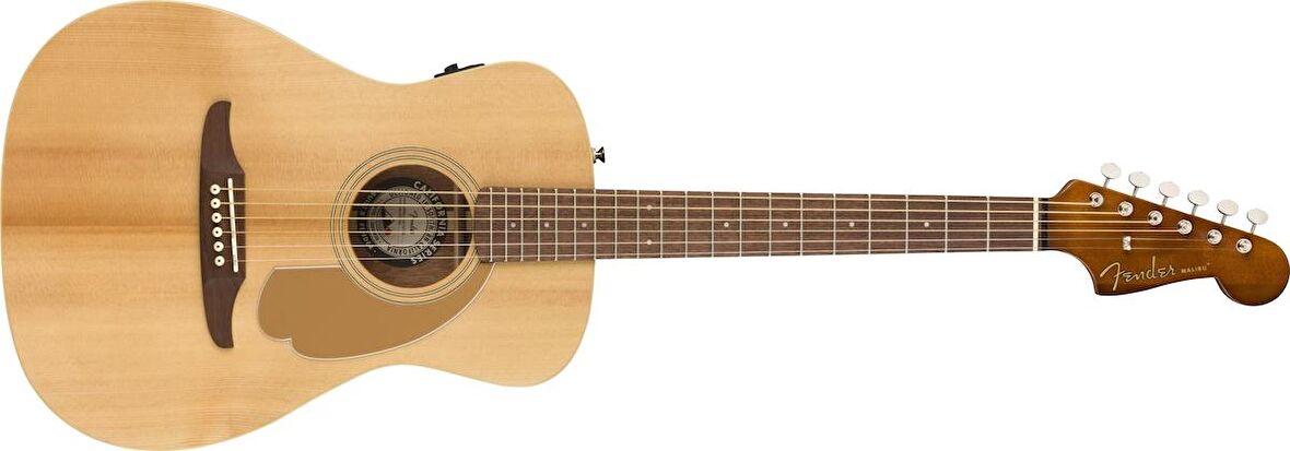 Fender Malibu Player Natural Elektro Akustik Gitar