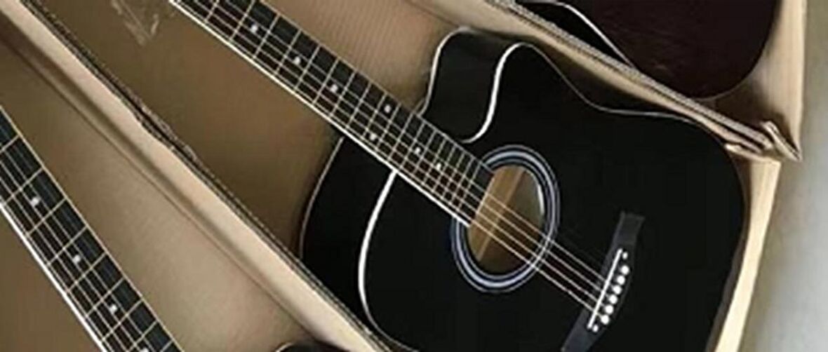 Stıller 41inch Akustik Gitar Basswood Shiny- Black