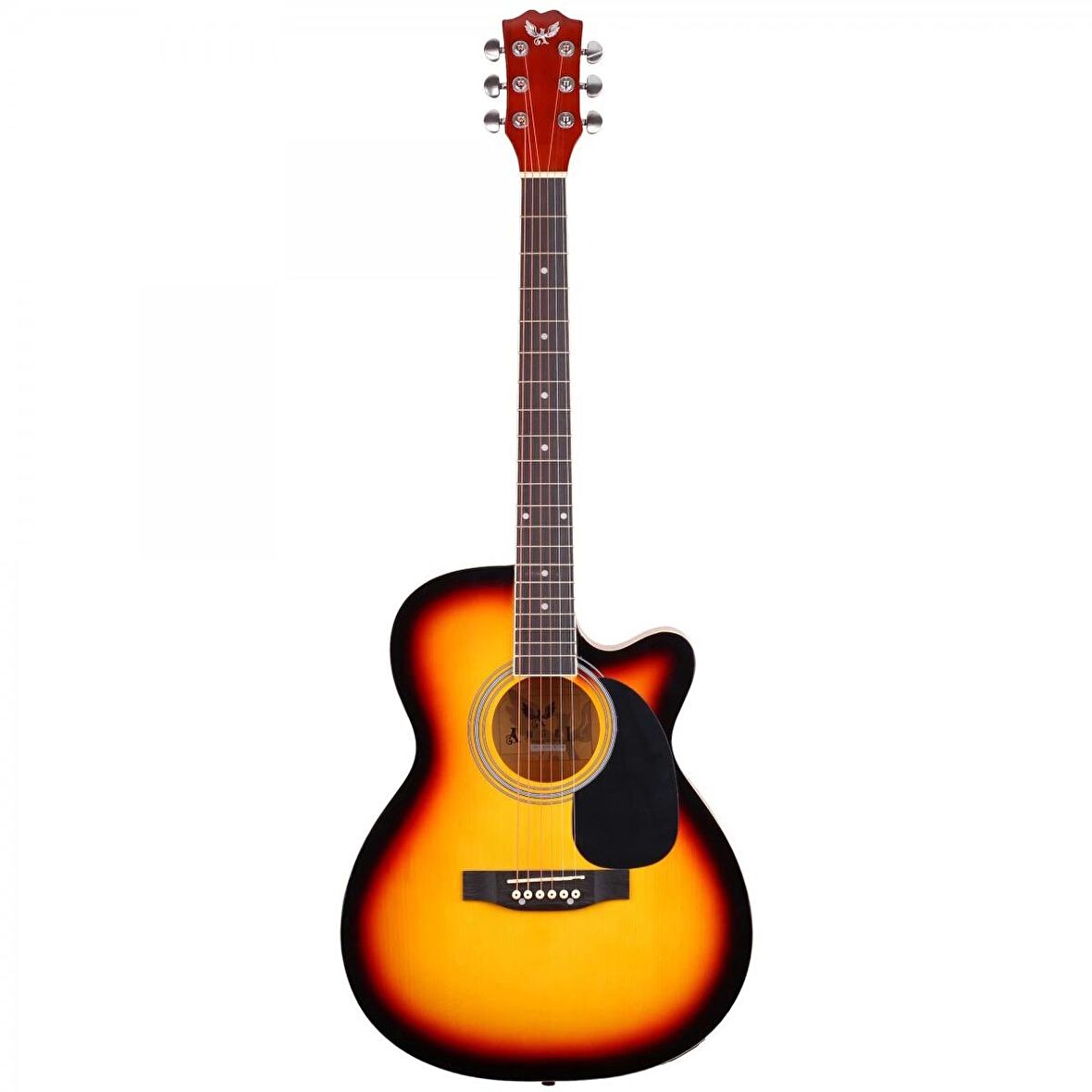 Angel Afg100-sb Sunburst Akustik Gitar