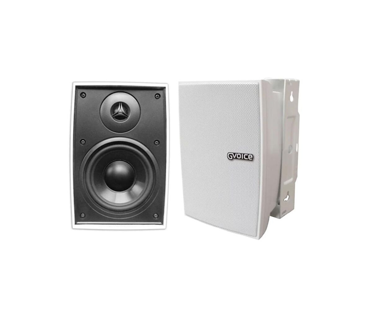 G-voıce Wall Speaker 513t Beyaz Trafolu