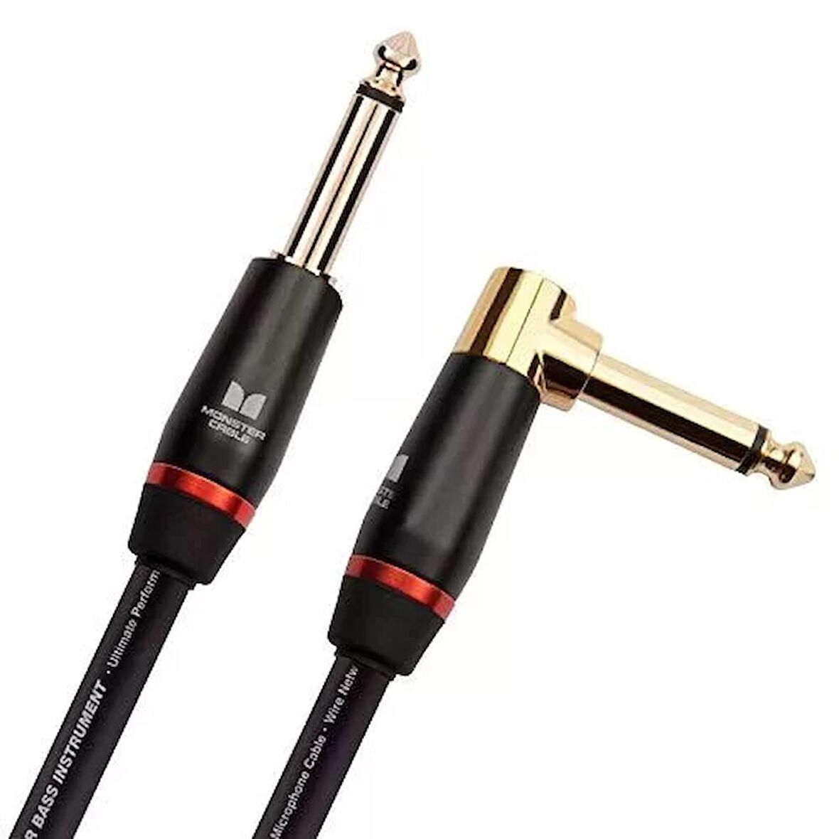 Monster Cable Prolink Monster Bass® Instrument Cable - Right Angle To Straight | 3.6mt