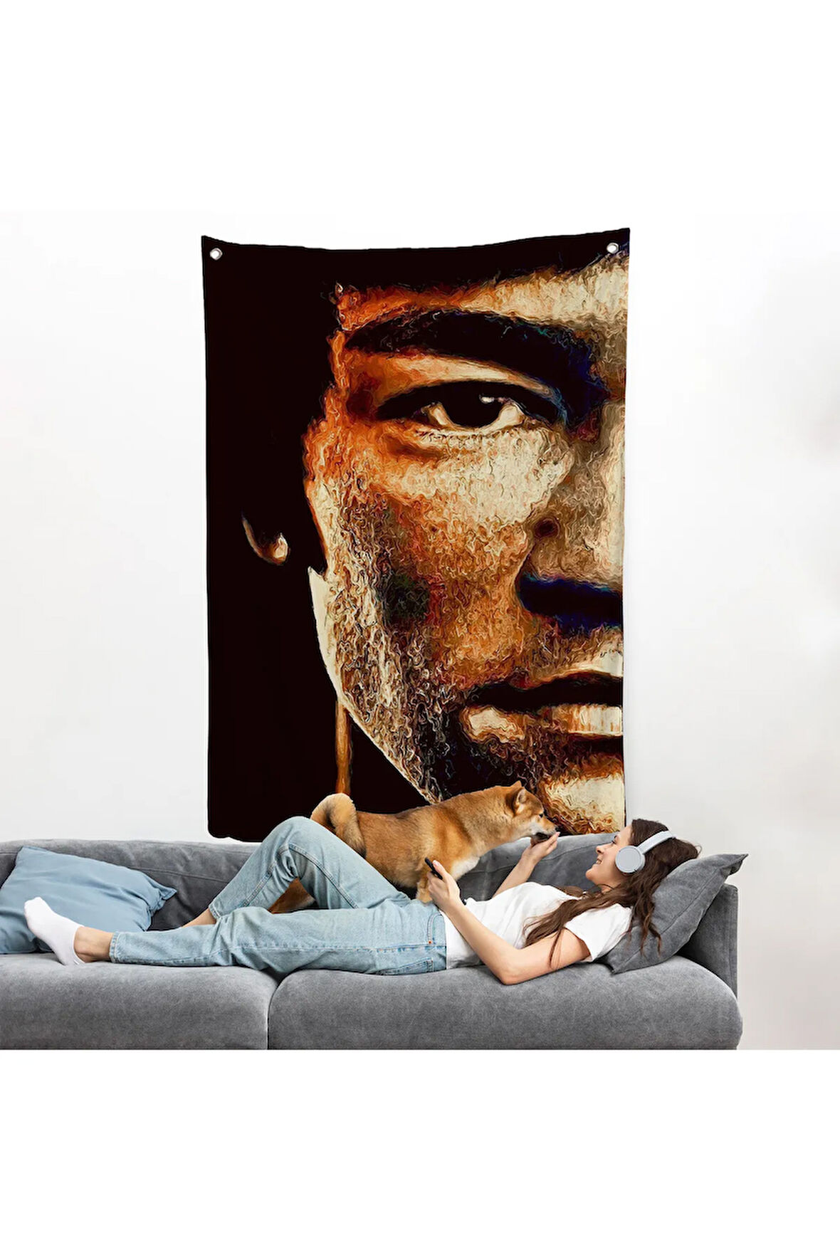 Bruce Lee Duvar Örtüsü-7812