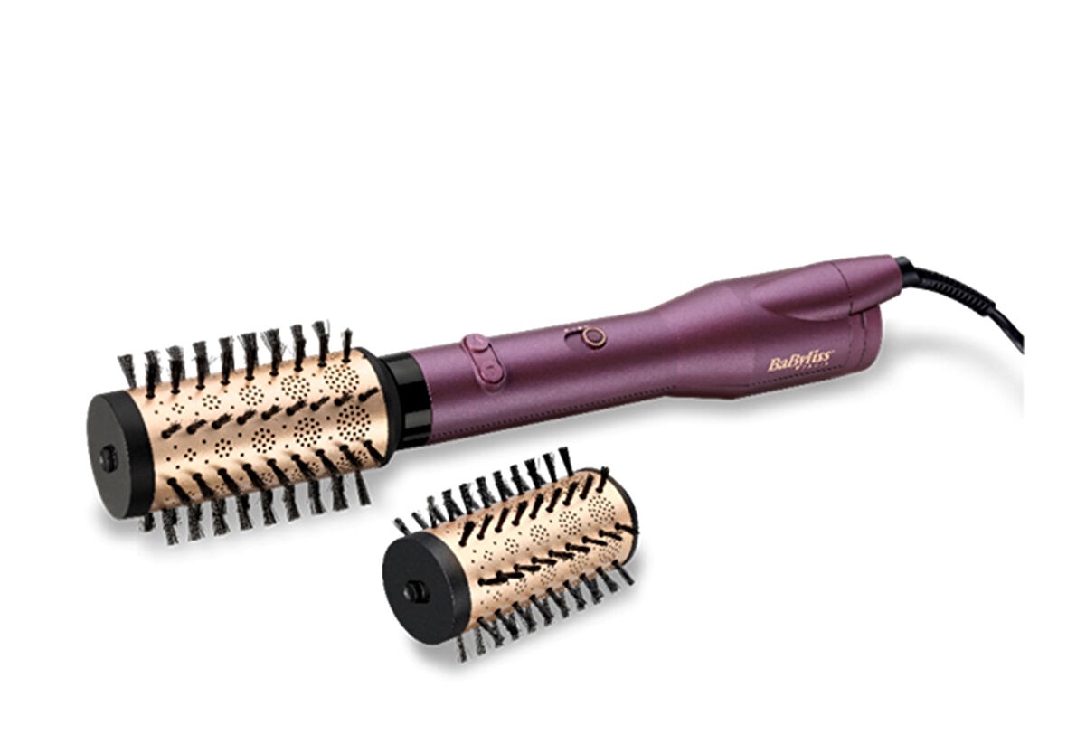 BaByliss AS950E Big Hair Dual 50mm & 40mm Çift Yönlü Döner Fırça İyon Teknolojisi 2 Isı Soğuk Üfleme