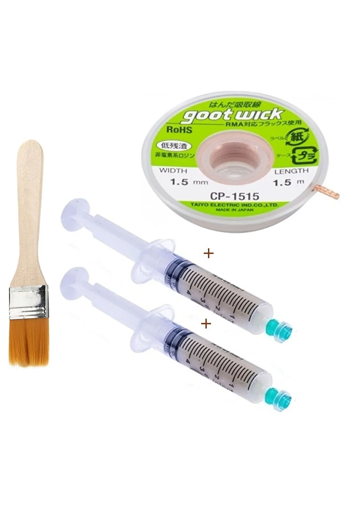 4 In 1 Adet Flux Lehim Toplama Ve Sökme Teli 1,5 Mm 1,5 Metre