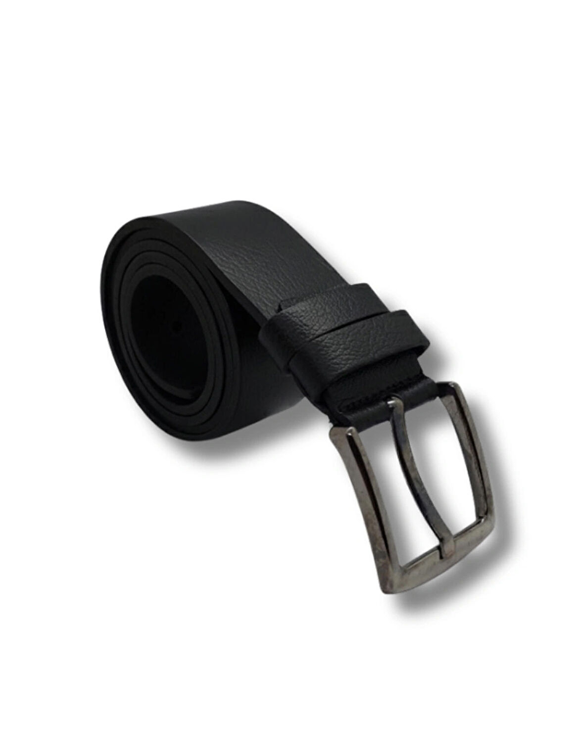 Hakiki Dana Derisi Düz Çelik Tokalı Erkek Kot Pantalon Kanvas Kemer 4.5 cm TarzSOSWAJG