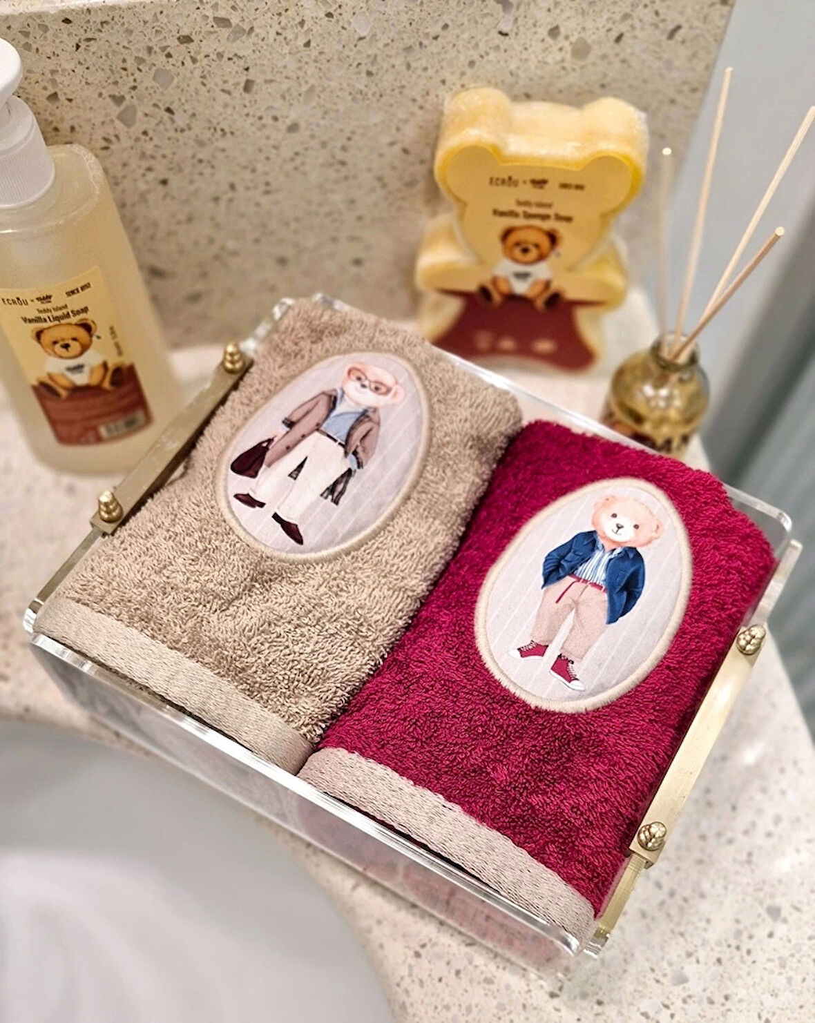 Agbtrend BATH BOX -X- Banyo Organizeri Dekorasyon Ürünü