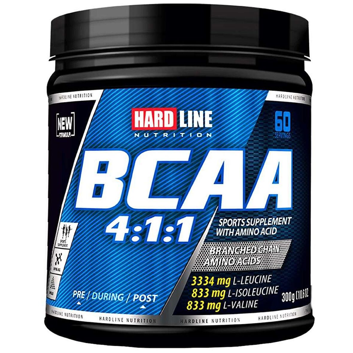 Hardline Bcaa Powder 4:1:1 Aromasız 300 Gr