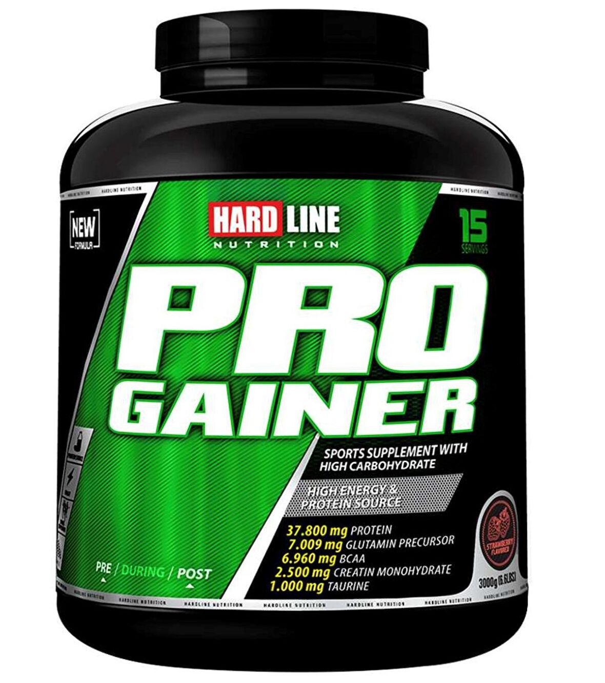 Hardline ProGainer 3000 Gr Çilek