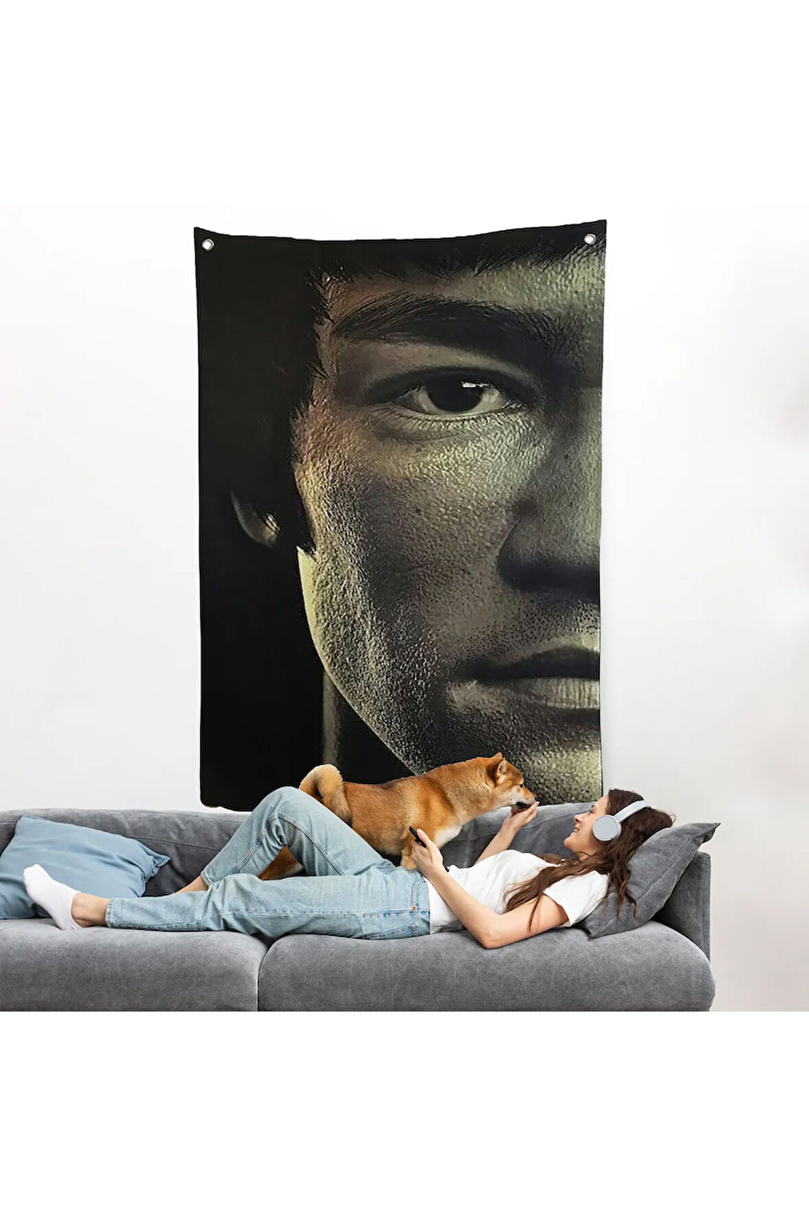 Bruce Lee Duvar Örtüsü-7823
