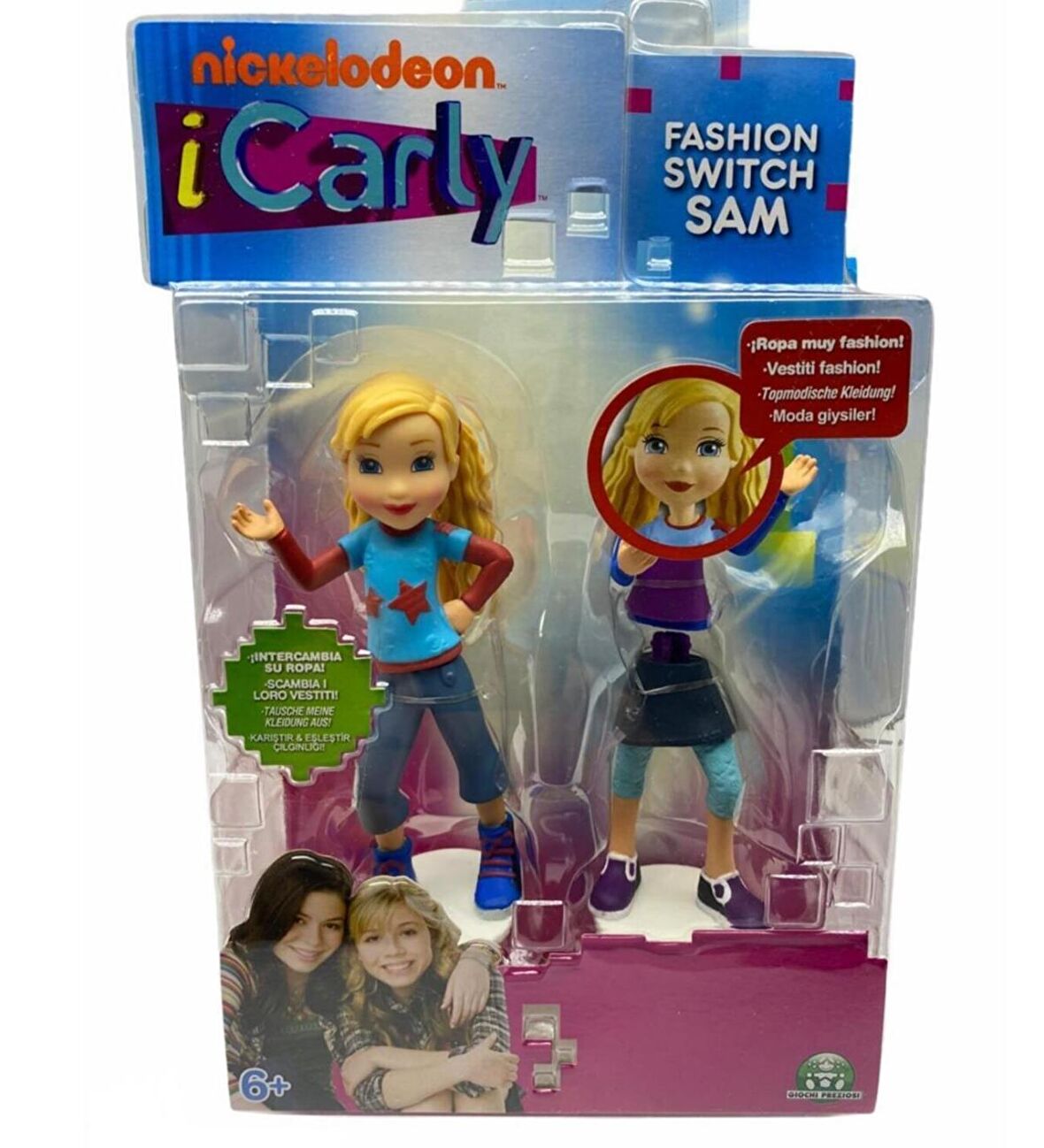 LİSANSLI ICarly Fashion Switch-Moda Figürleri - Orijinal Lisanslı Bebekler-Harika Bol Aksesuarlı Set 