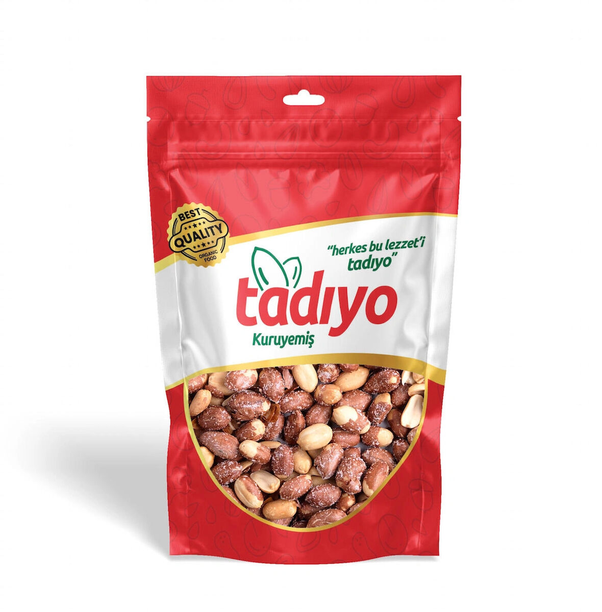 Tadıyo Kuruyemiş Yer Fıstık Tuzlu Kavrulmuş 500 Gr