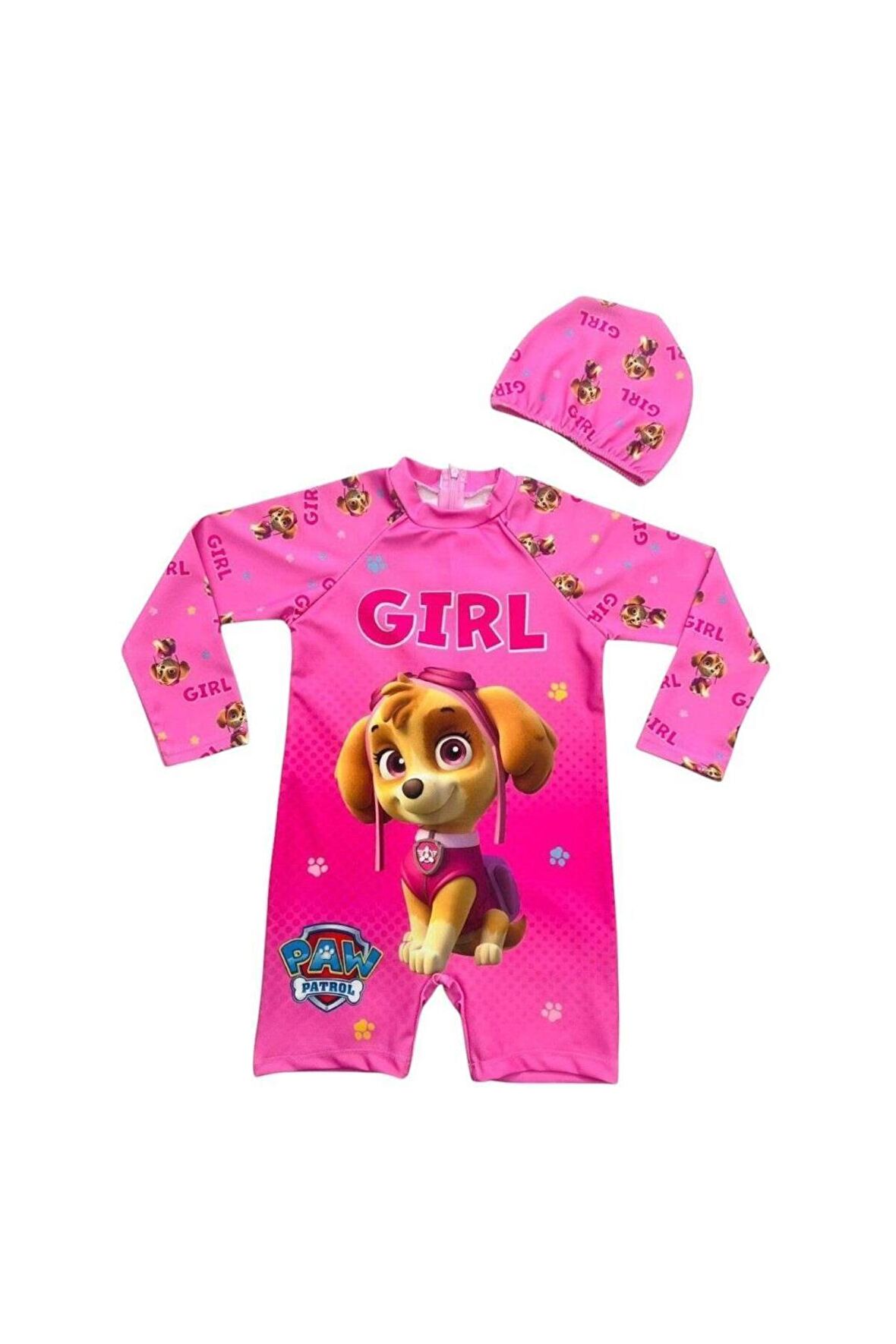 Paw Petrol Uzun Kollu Mayo - Pembe