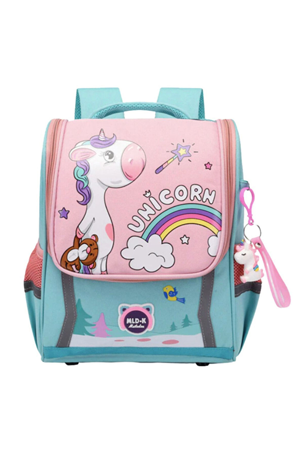 Petityu Unicorn İlkokul Ortaokul Sırt Çantası Büyük Boy Sırt Çantası Su Geçirmez Ve Hafif