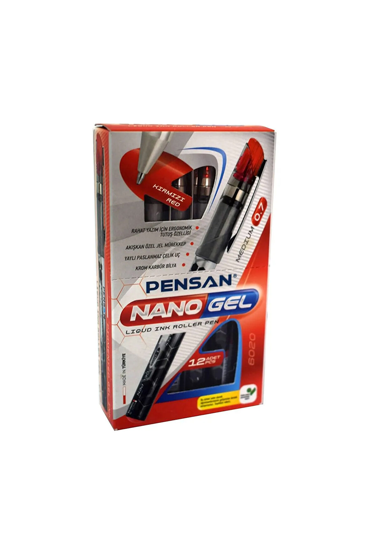 Pensan 6020 Nano Gel Kalem 12 Adet