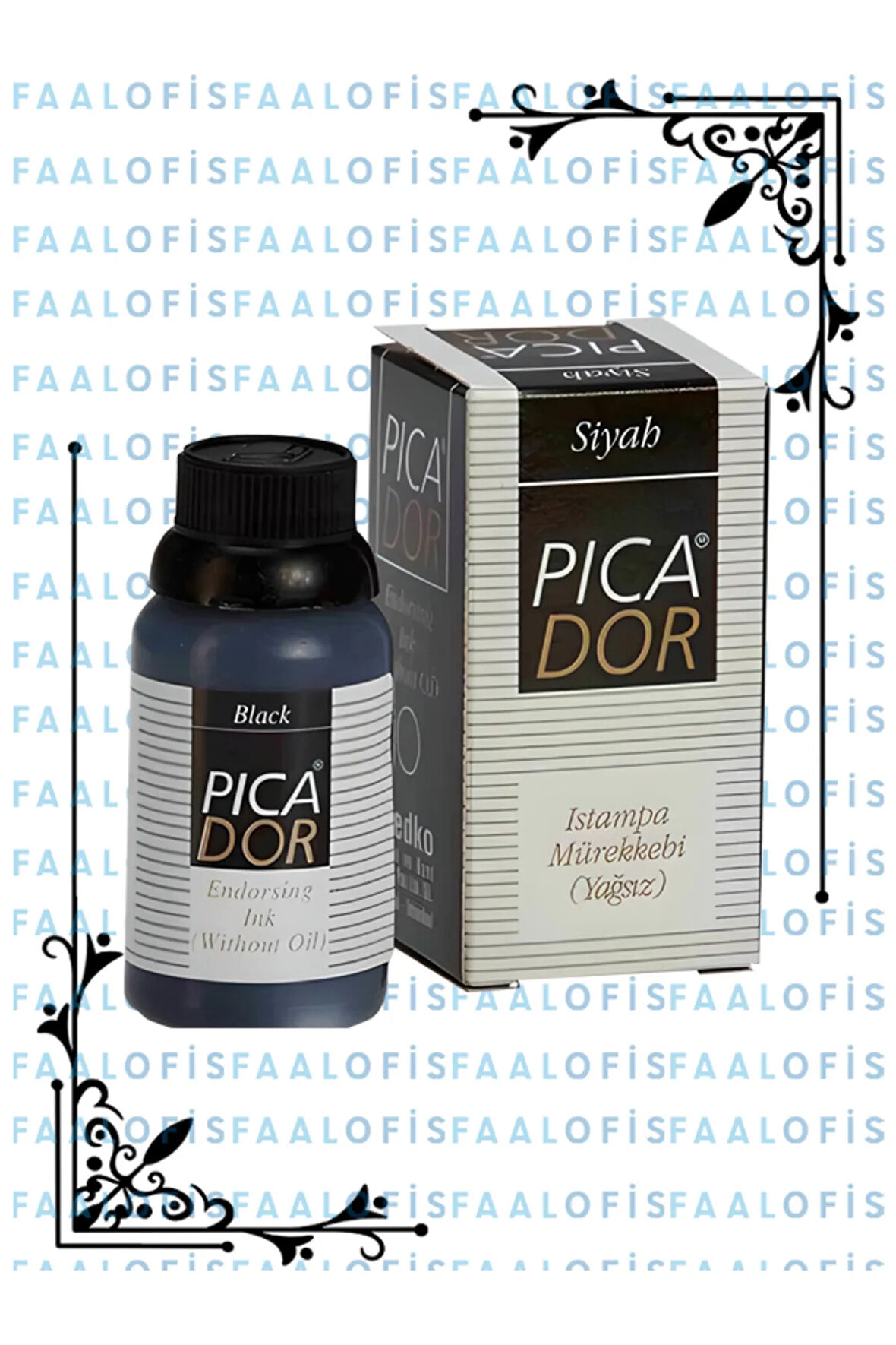 Picador Istampa Mürekkebi 30ml Siyah