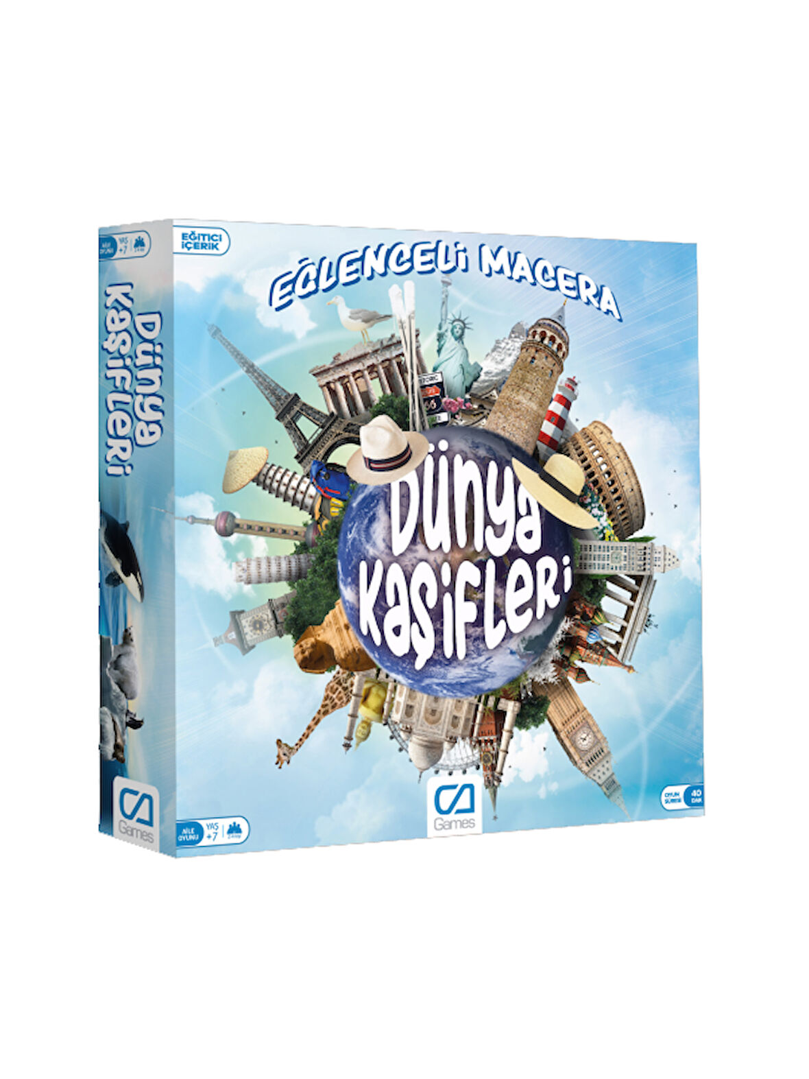 C&A Games Dünya Kâşifleri Kutu Oyunu