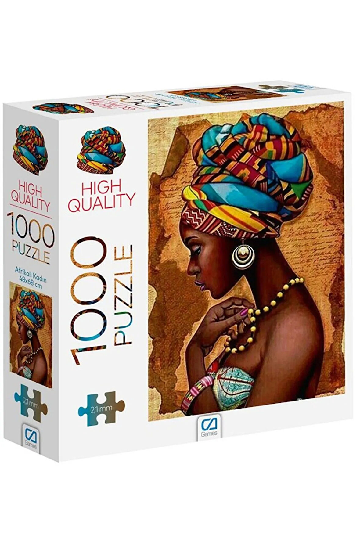 PUZZLE 1000 PARÇA AFRİKALI KADIN CA.7041