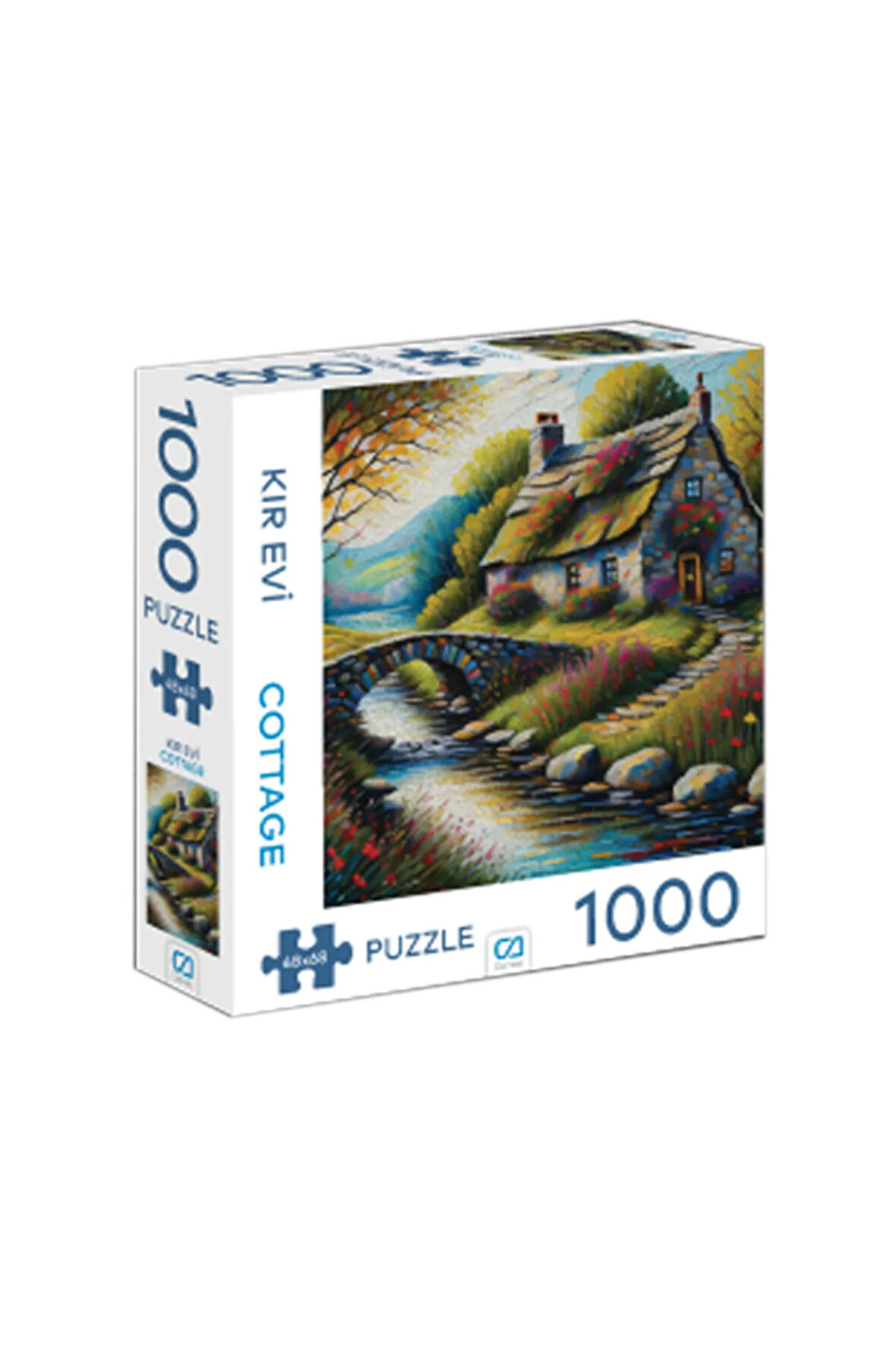 C&A Games Kır Evi 1000 Parça Puzzle