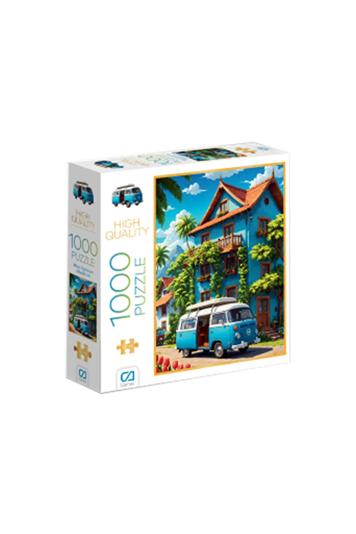 C&A Games Mavi Karavan 1000 Parça Puzzle