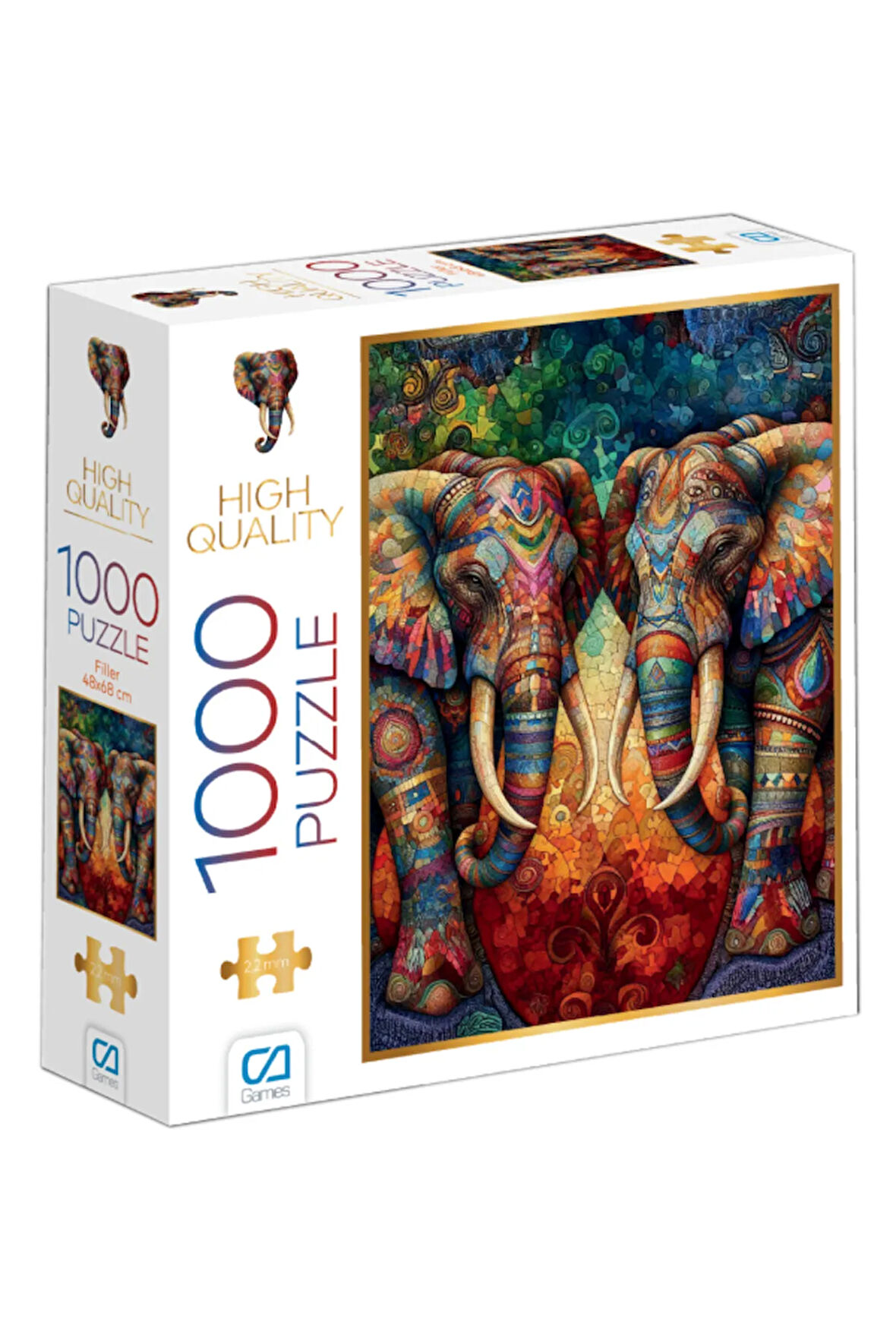 C&A Games Filler 1000 Parça Puzzle