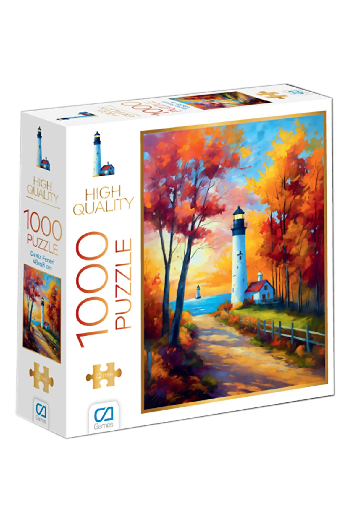 C&A Games Deniz Feneri 1000 Parça Puzzle