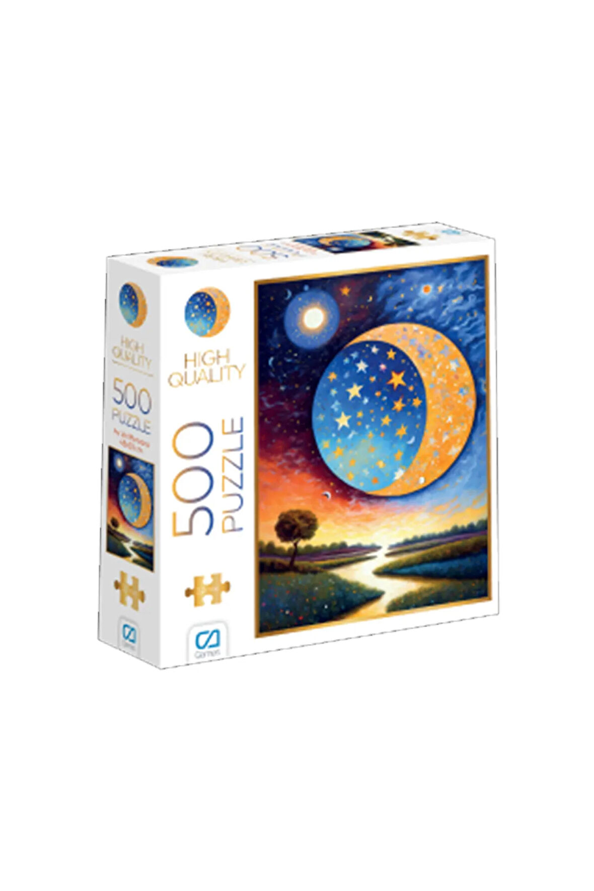 C&A Games Ay ve Manzara 500 Parça Puzzle