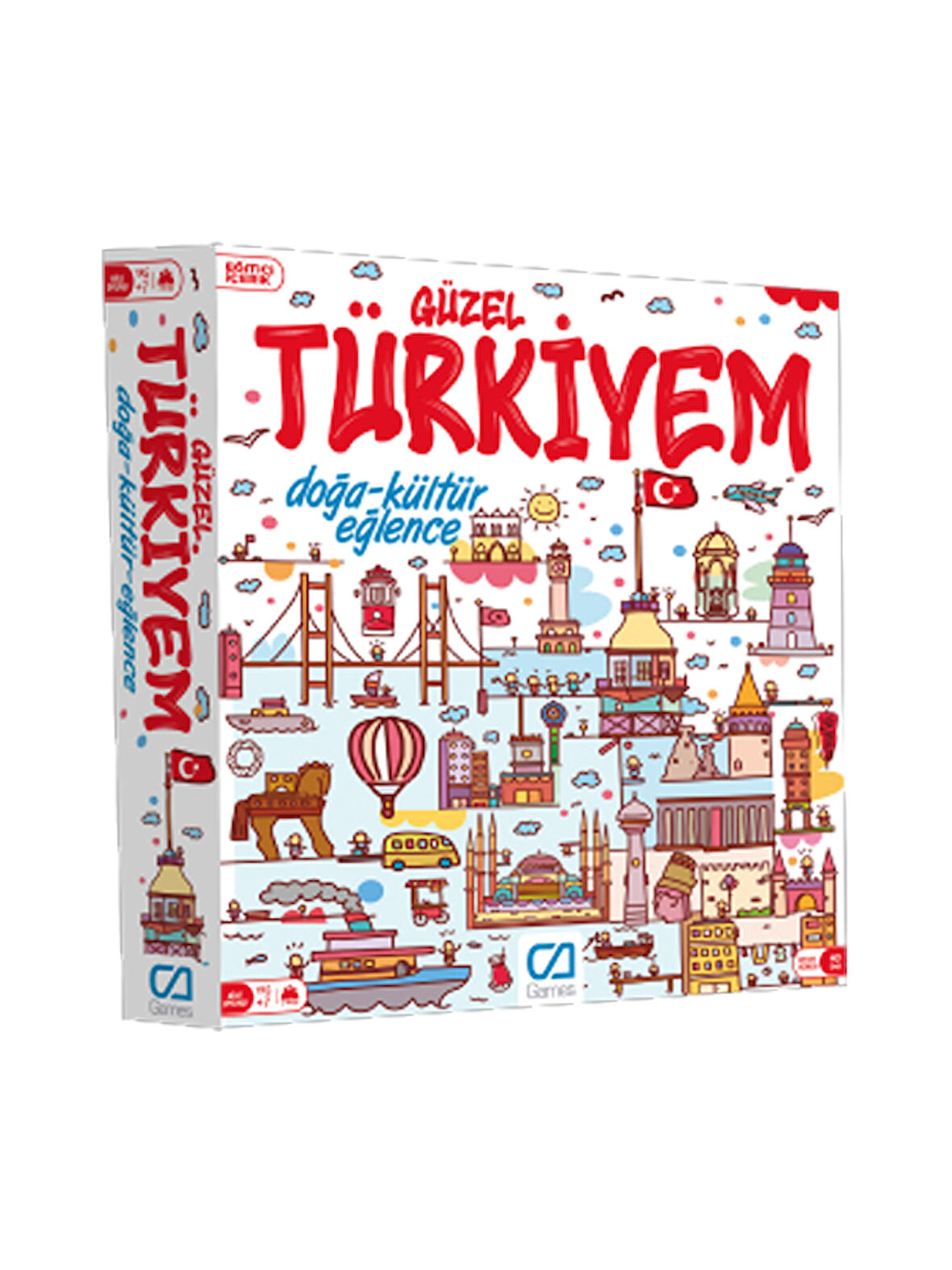 C&A Games Güzel Türkiyem 210 Parça Kutu Oyunu