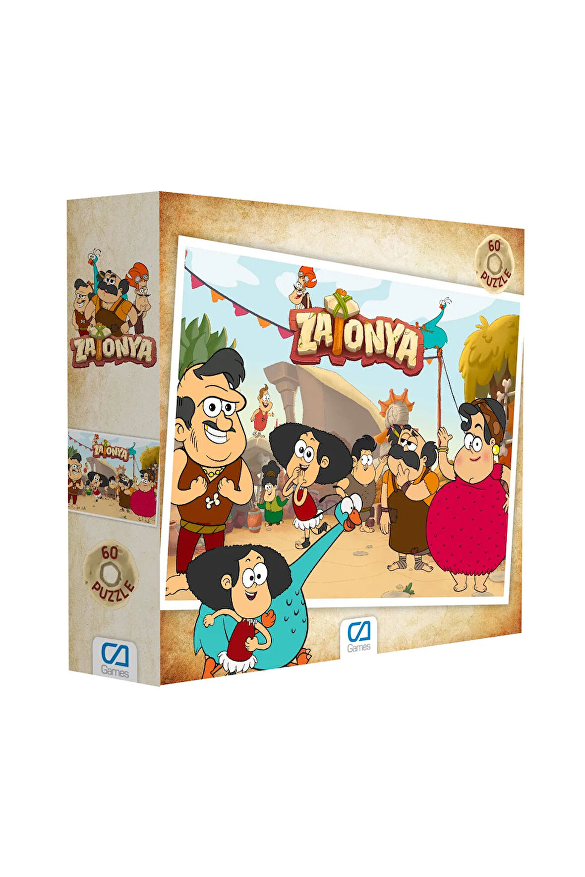 C&A Games Zatonya 60 Parça Puzzle