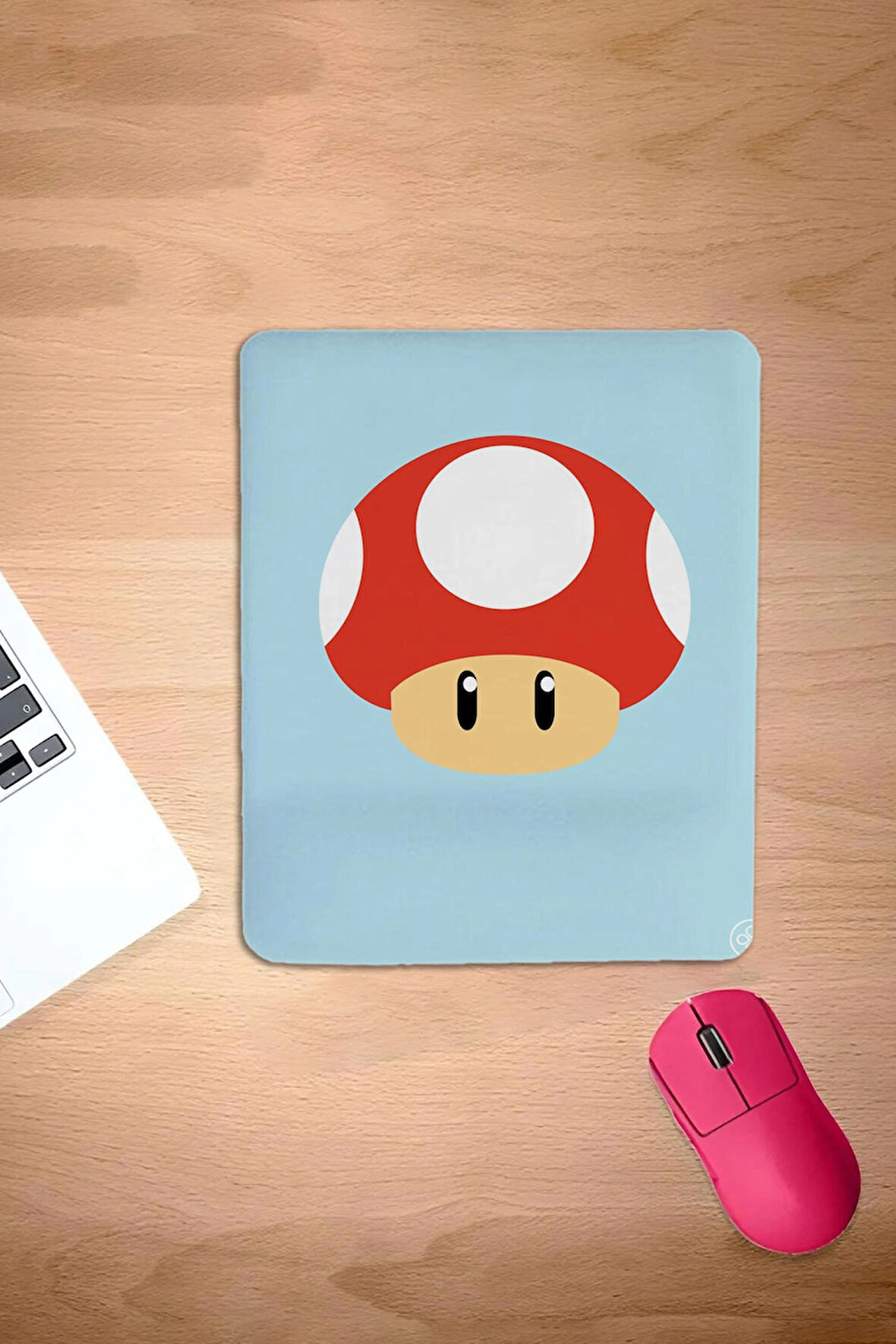 Dikdörtgen, Bilgisayar Oyunu desenli mousepad, bilek destekli konforlu mouse pad, bilgisayar laptop aksesuarı